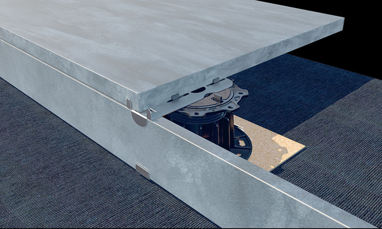 アルミレールデッキシステム | デザインタイル、タイルクリップなら