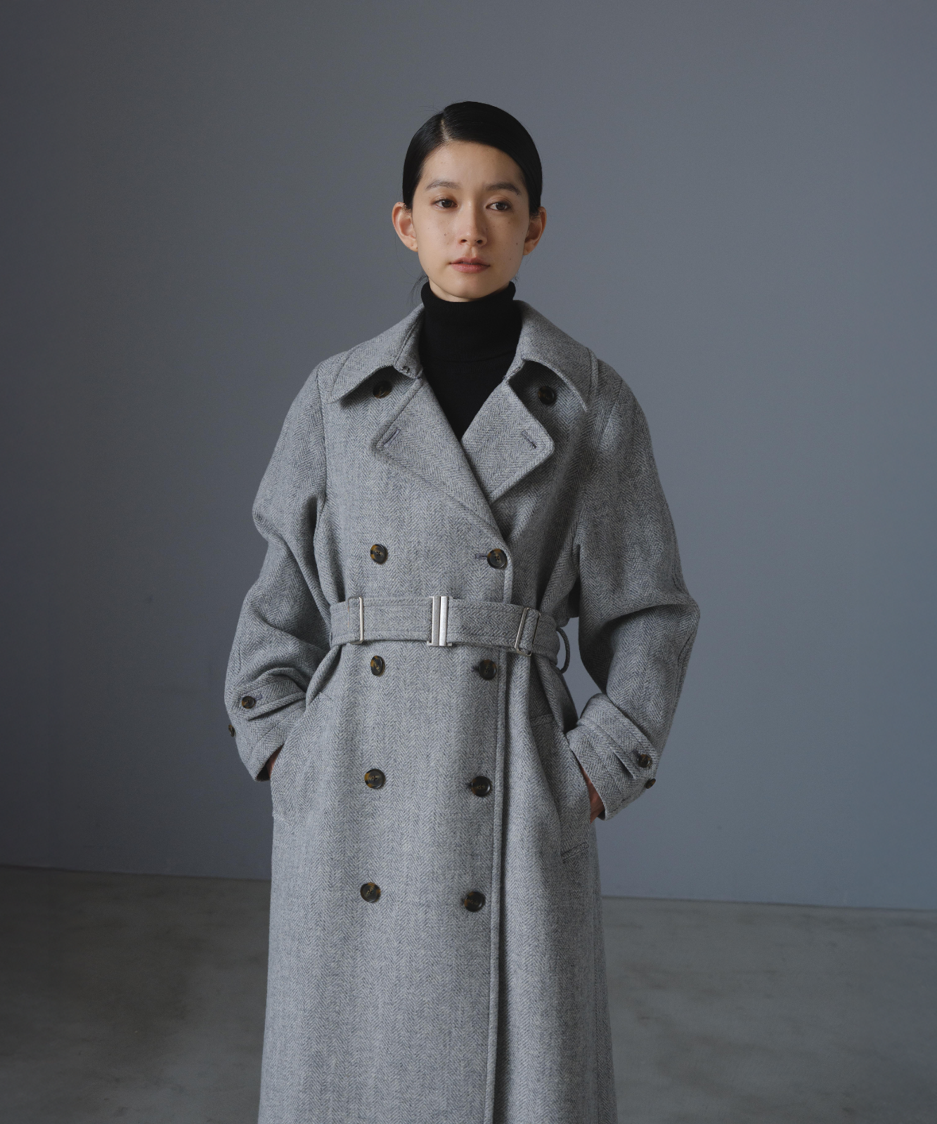 ≪通常販売≫british wool trench coat（ブリティッシュウールトレンチ