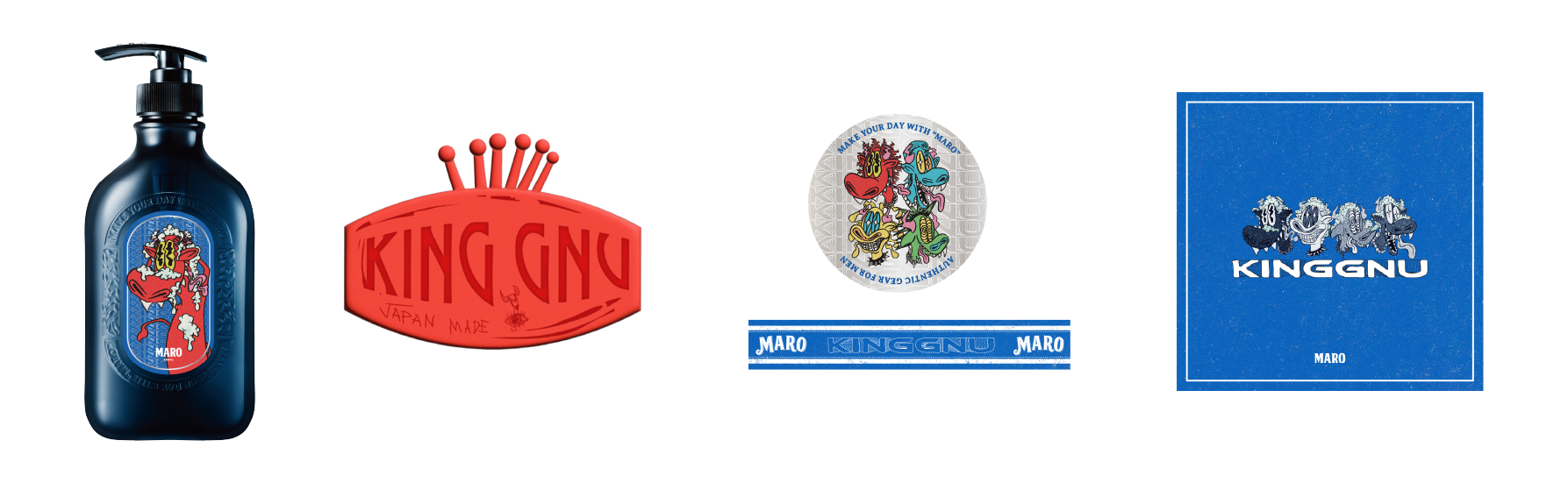 メンズケアブランド「MARO」が King Gnu 史上最多都市/最多公演ツアー