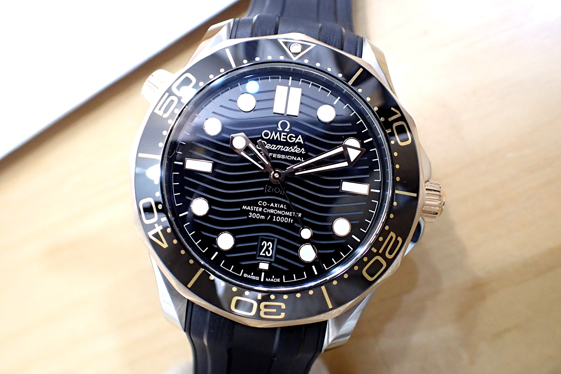 中古品A【OMEGA】オメガ シーマスター ダイバー300M マスタークロノ