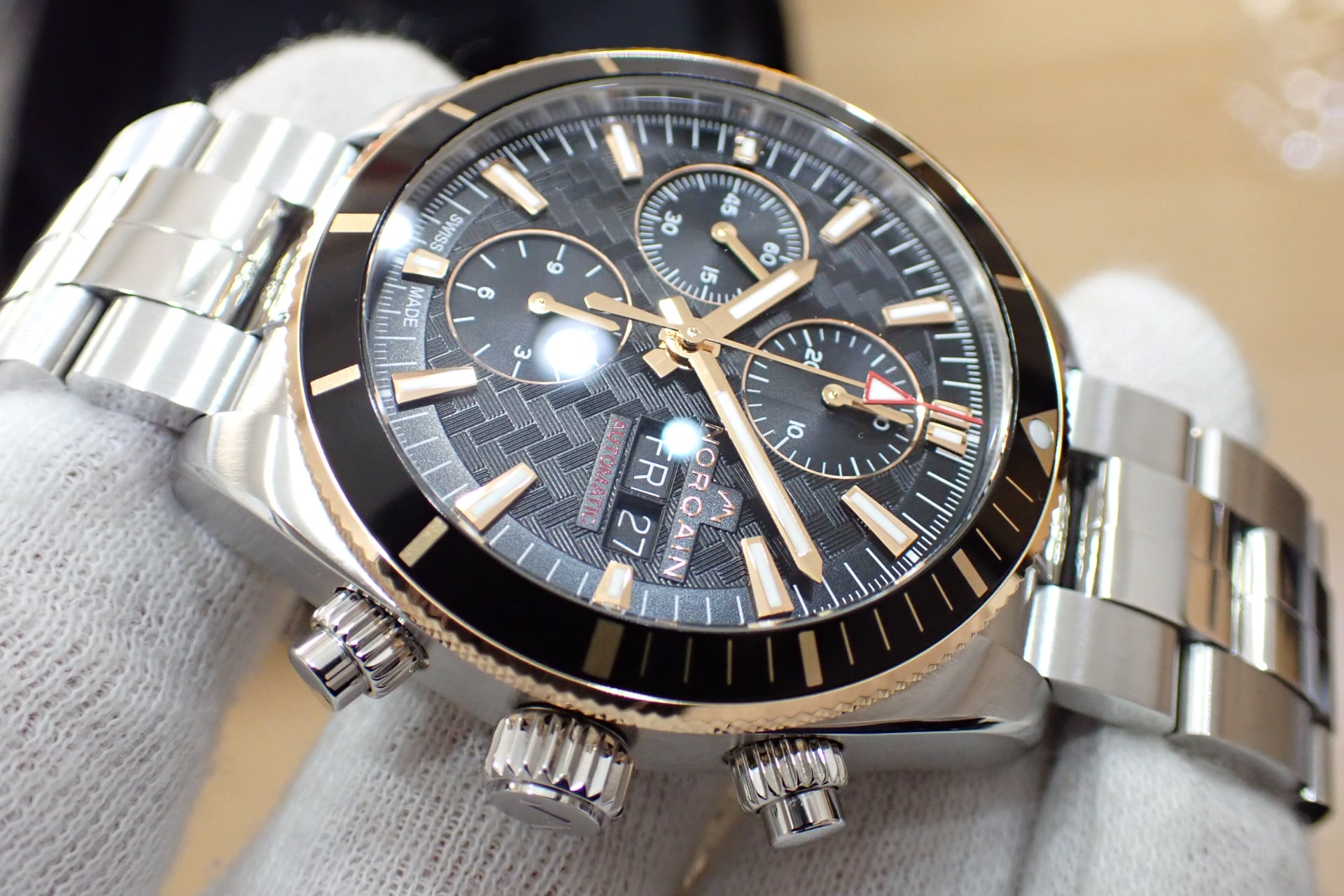 中古品A【NORQAIN】ノルケイン アドベンチャー スポーツ クロノグラフ