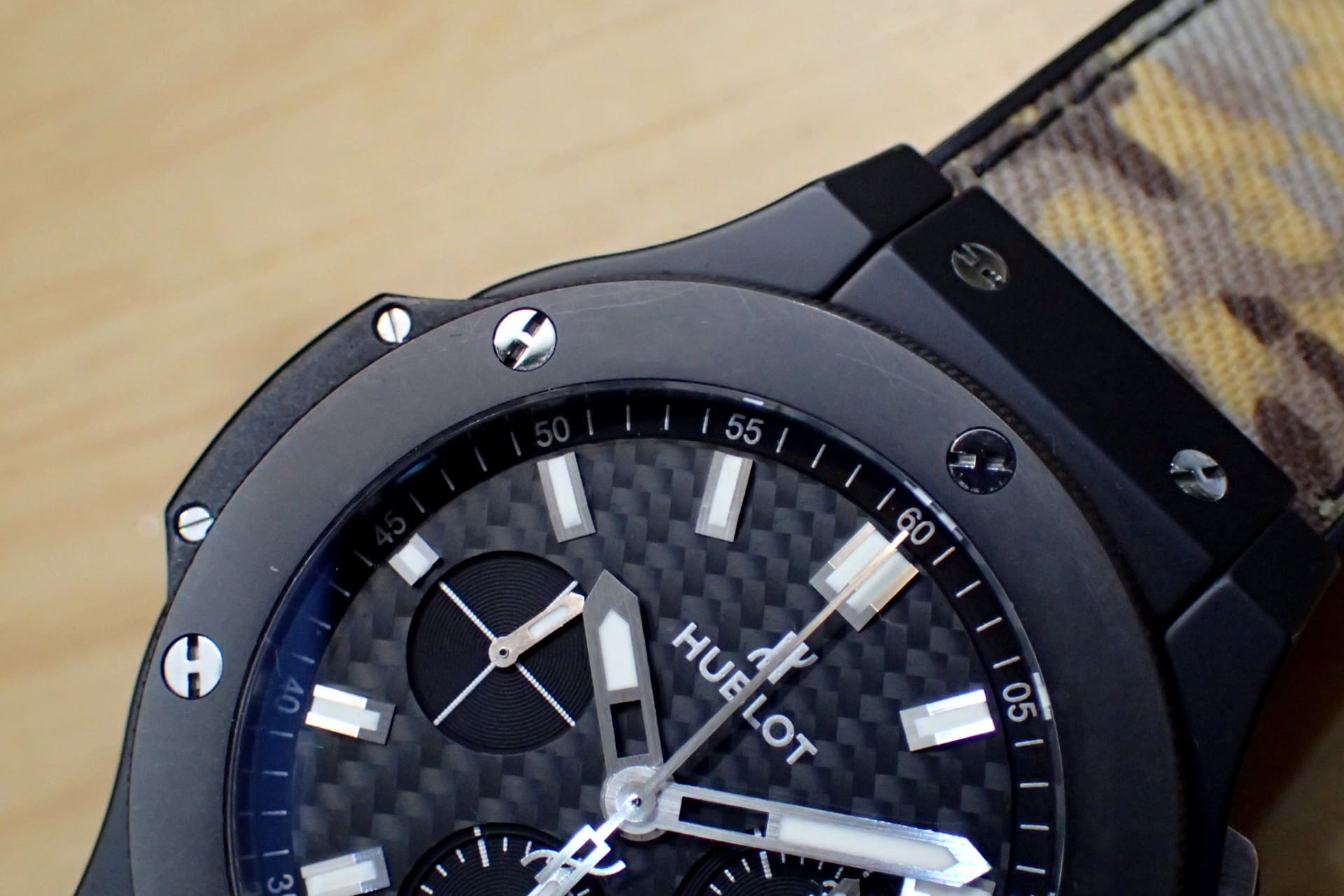 中古品【HUBLOT】ウブロ ビッグバン エボリューション ブラック