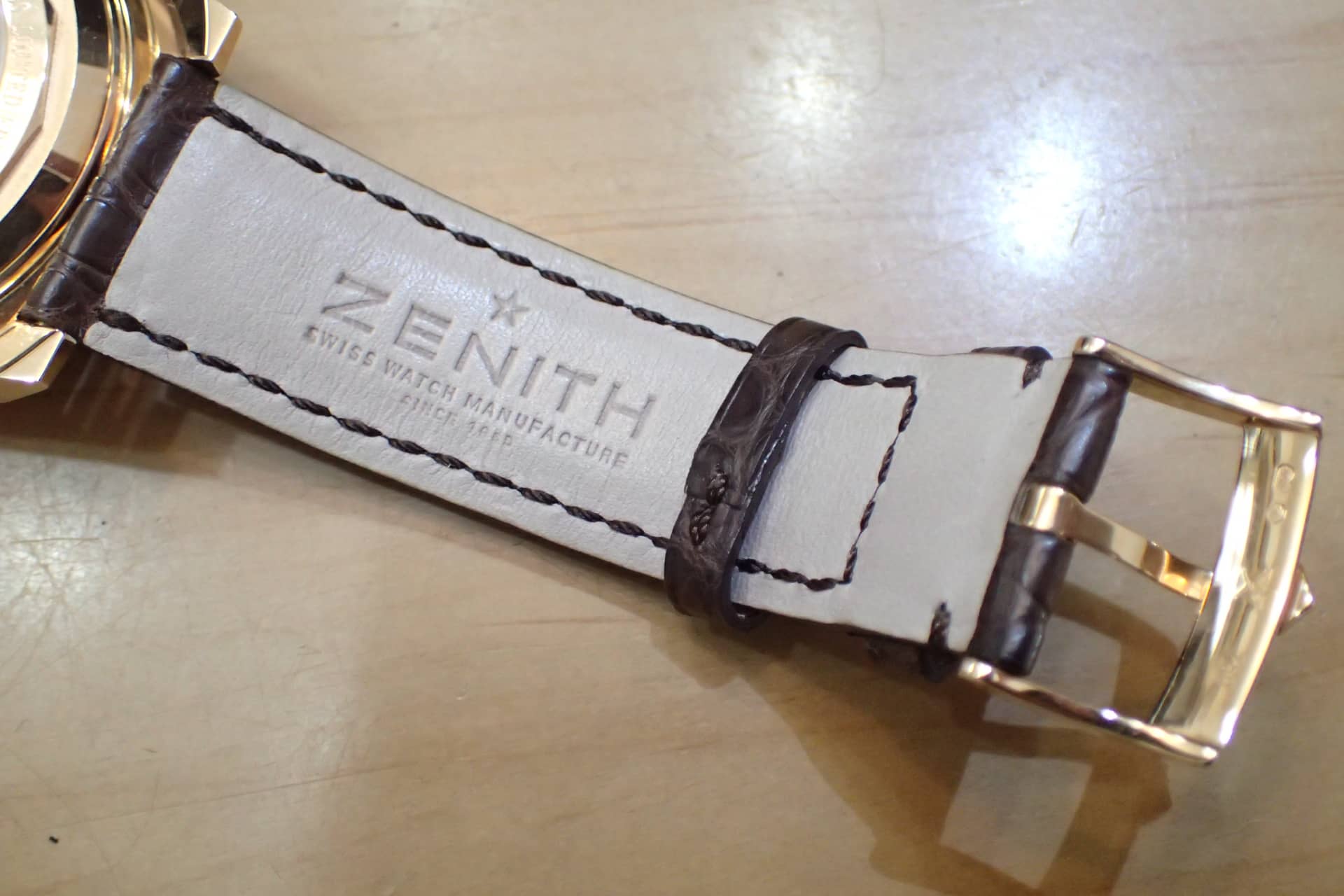 中古品A【ZENITH】ゼニス ニューヴィンテージ1969 オリジナル 18KPG