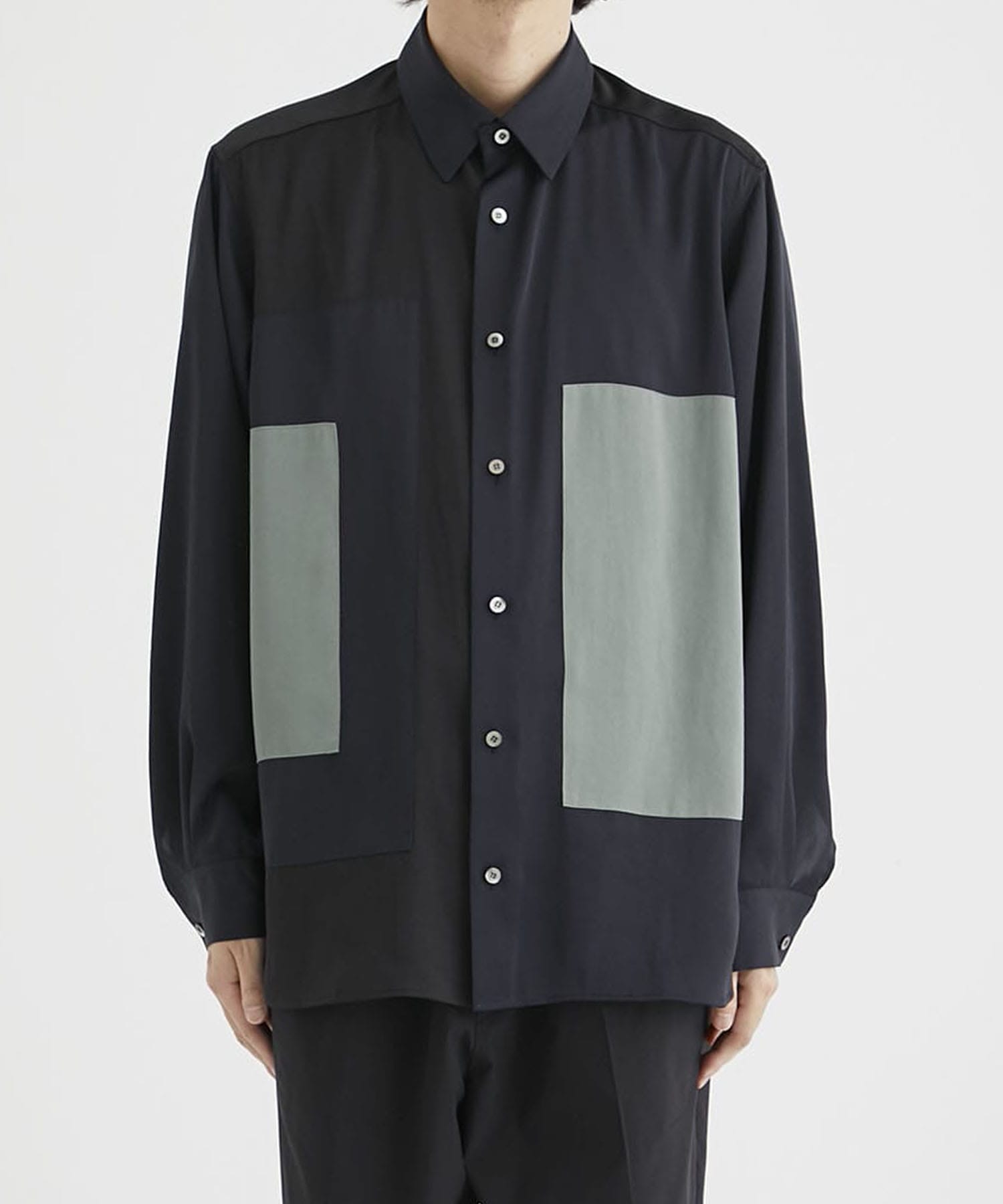 別注 Multiple Long Sleeve Shirts(1 BLACK): UJOH HOMME: MENS｜THE