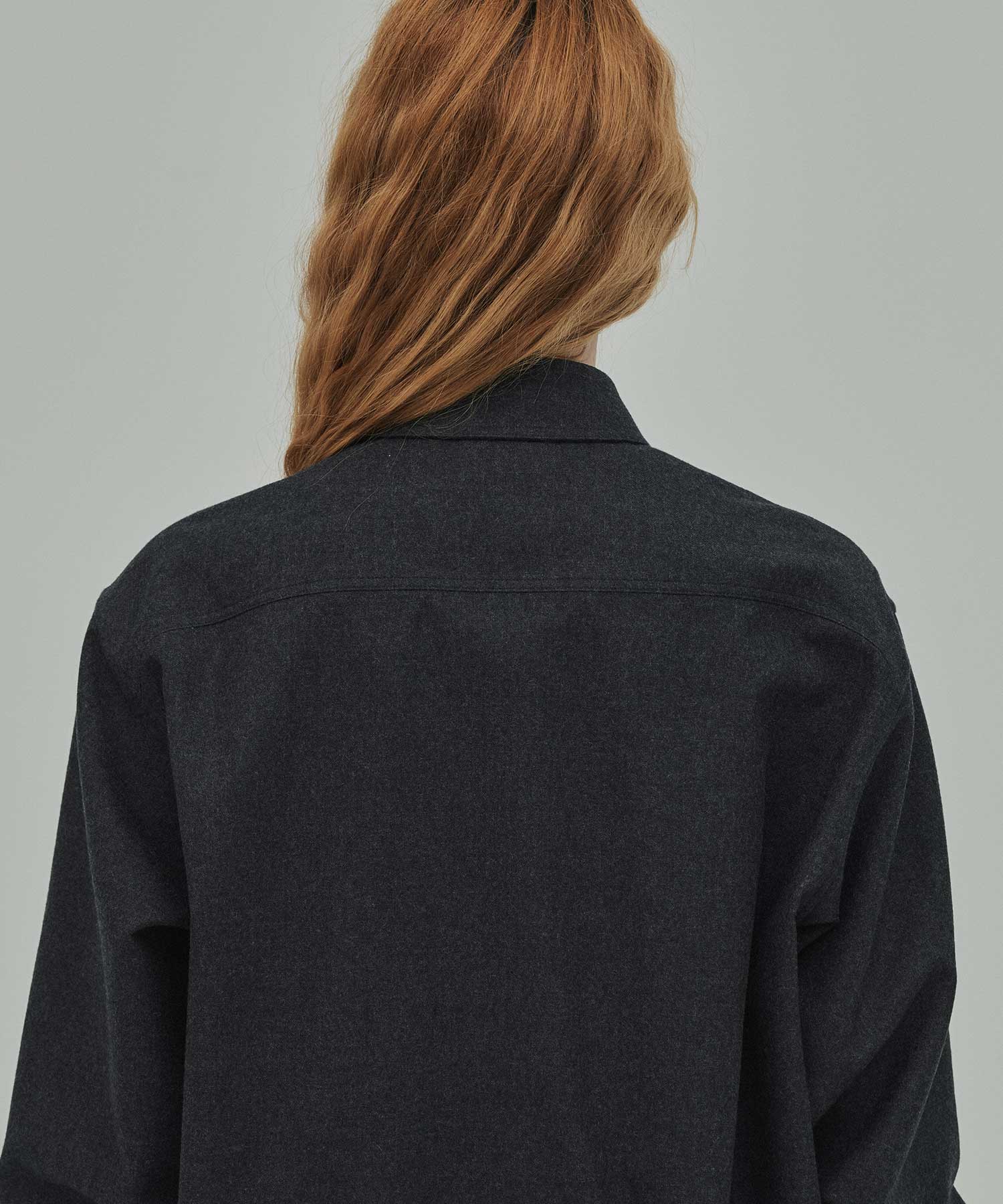 RERACS CPO SHORT SHIRT(36 DARK GREY): THE RERACS: WOMENS｜THE