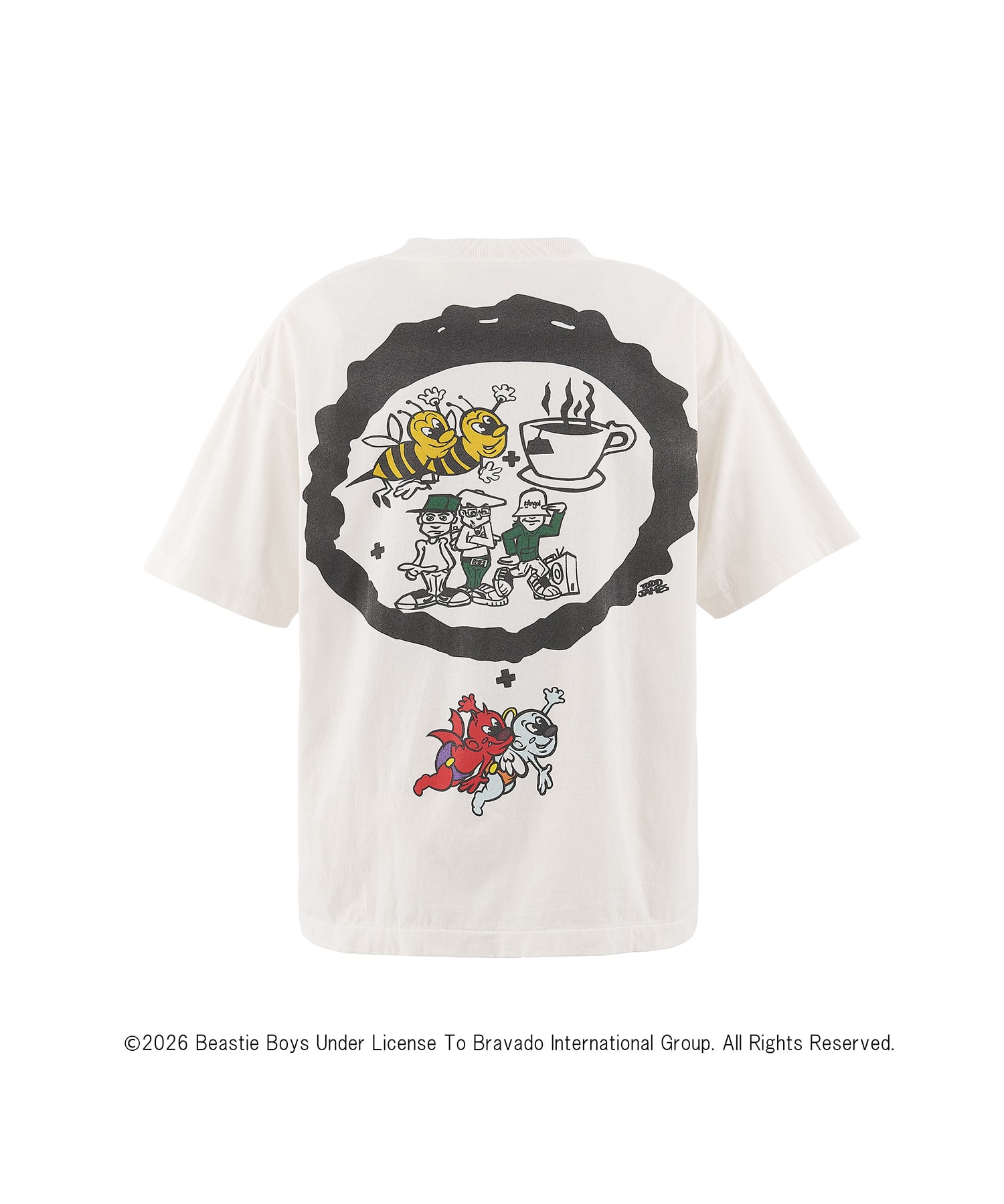 SM-MK8-0000-C23/BTB_SS T-SHIRT/BEASTIEBOYS/WHT | saint mxxxxxx