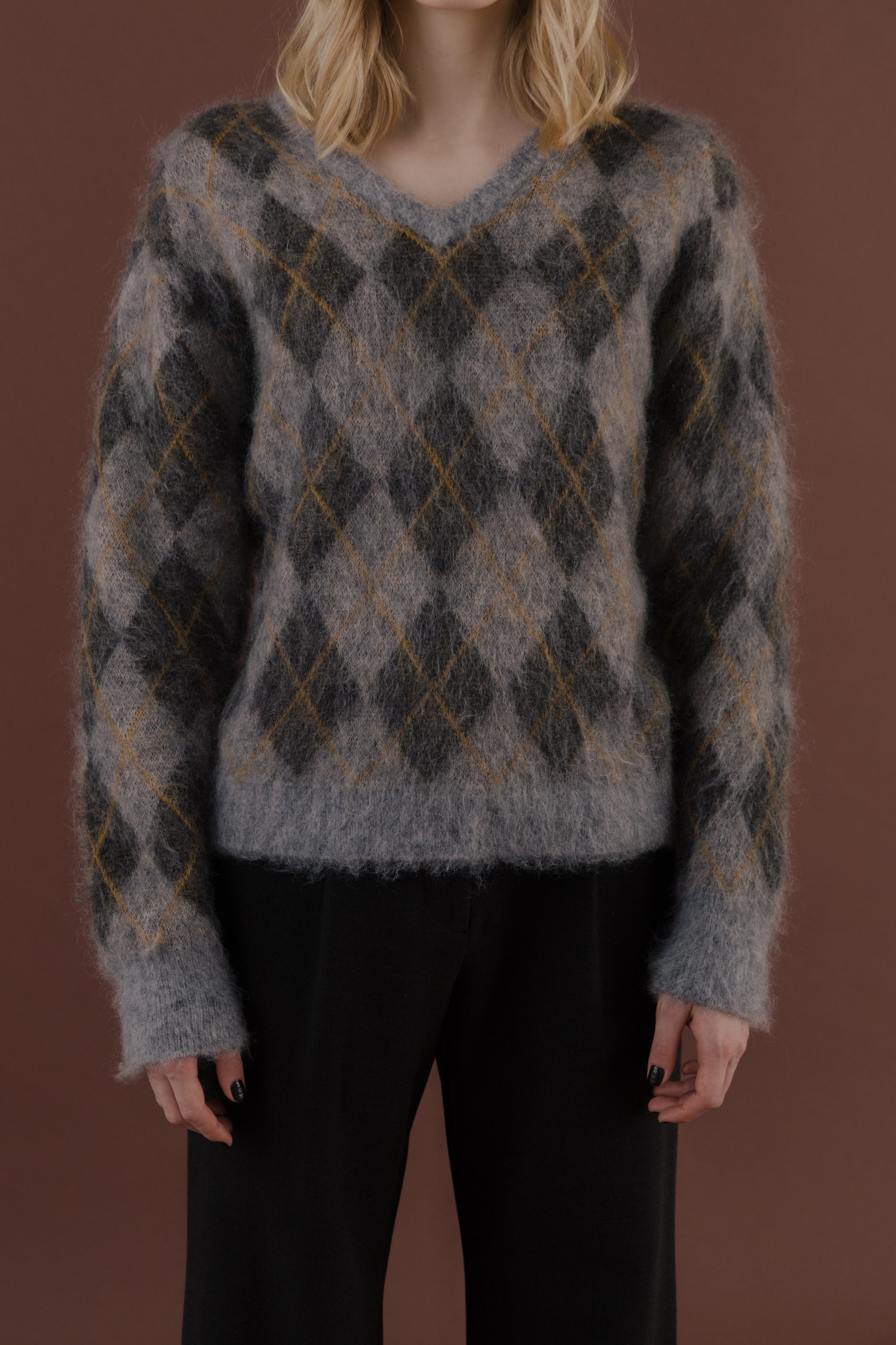 Sendlinger Argyle Knit – THE TOÉ