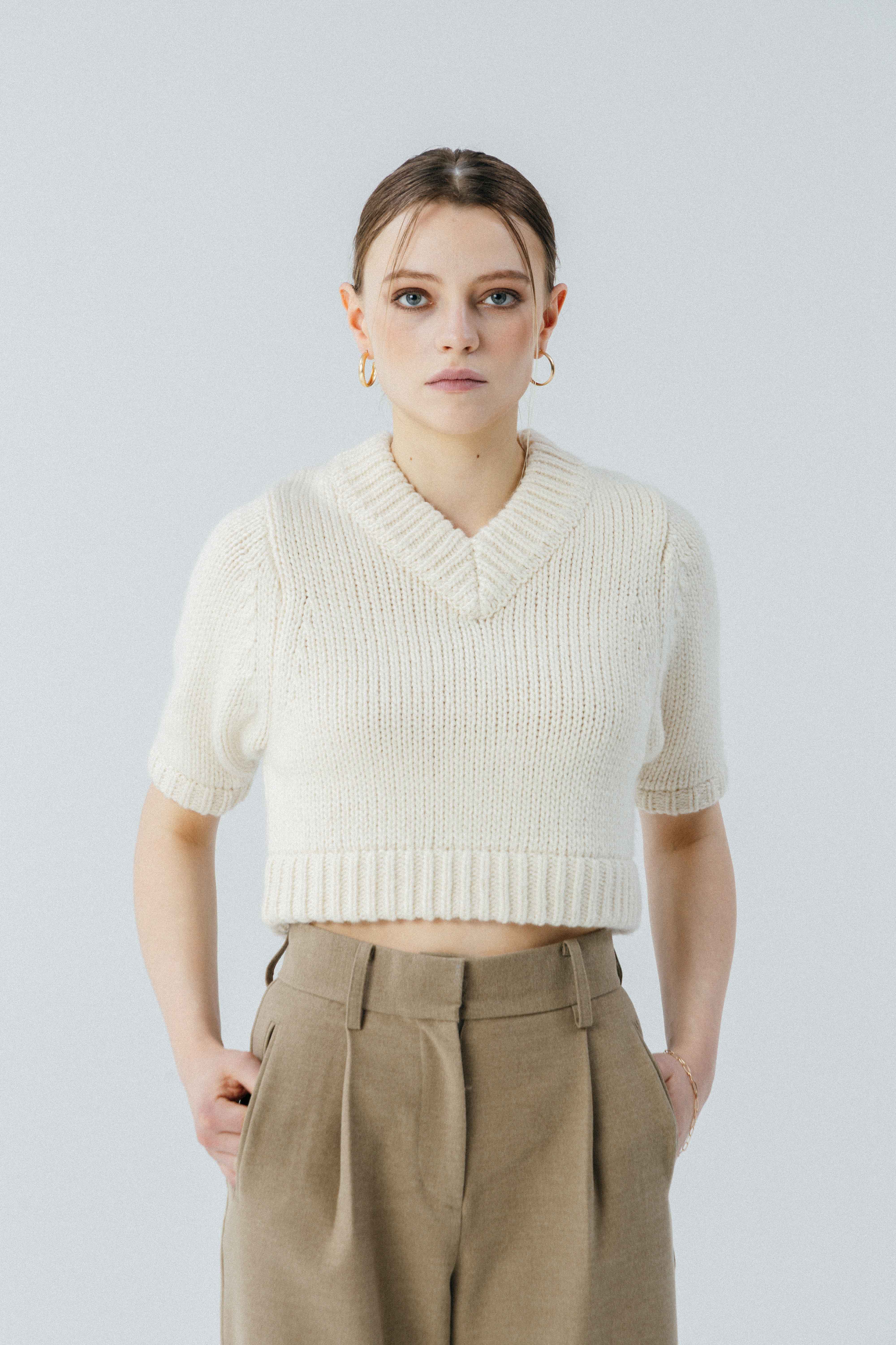 Baklava Crop Knit – THE TOÉ