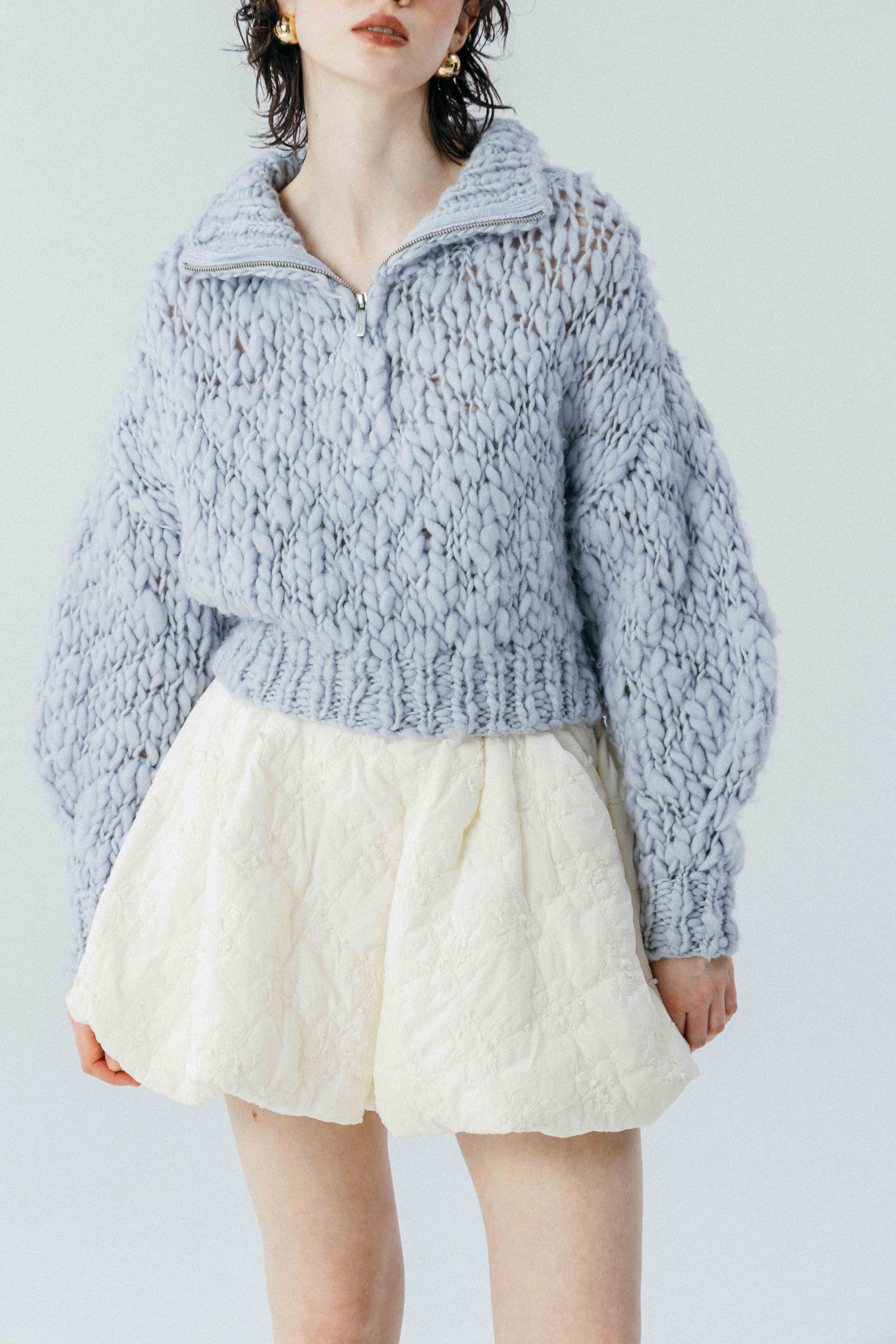 Tsoureki Zip Knit – THE TOÉ