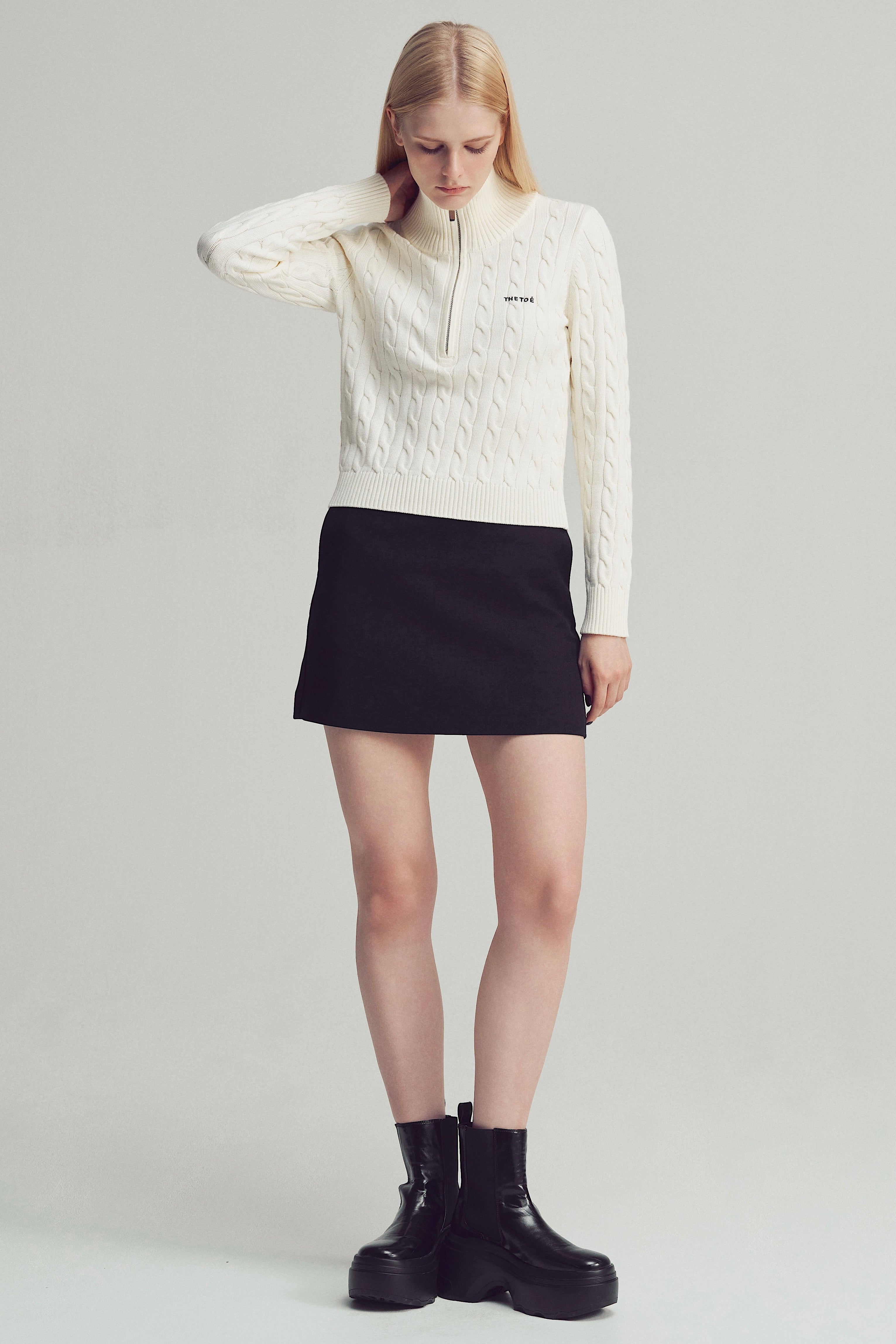 TOÉ Speyer Half Zip Knit – THE TOÉ
