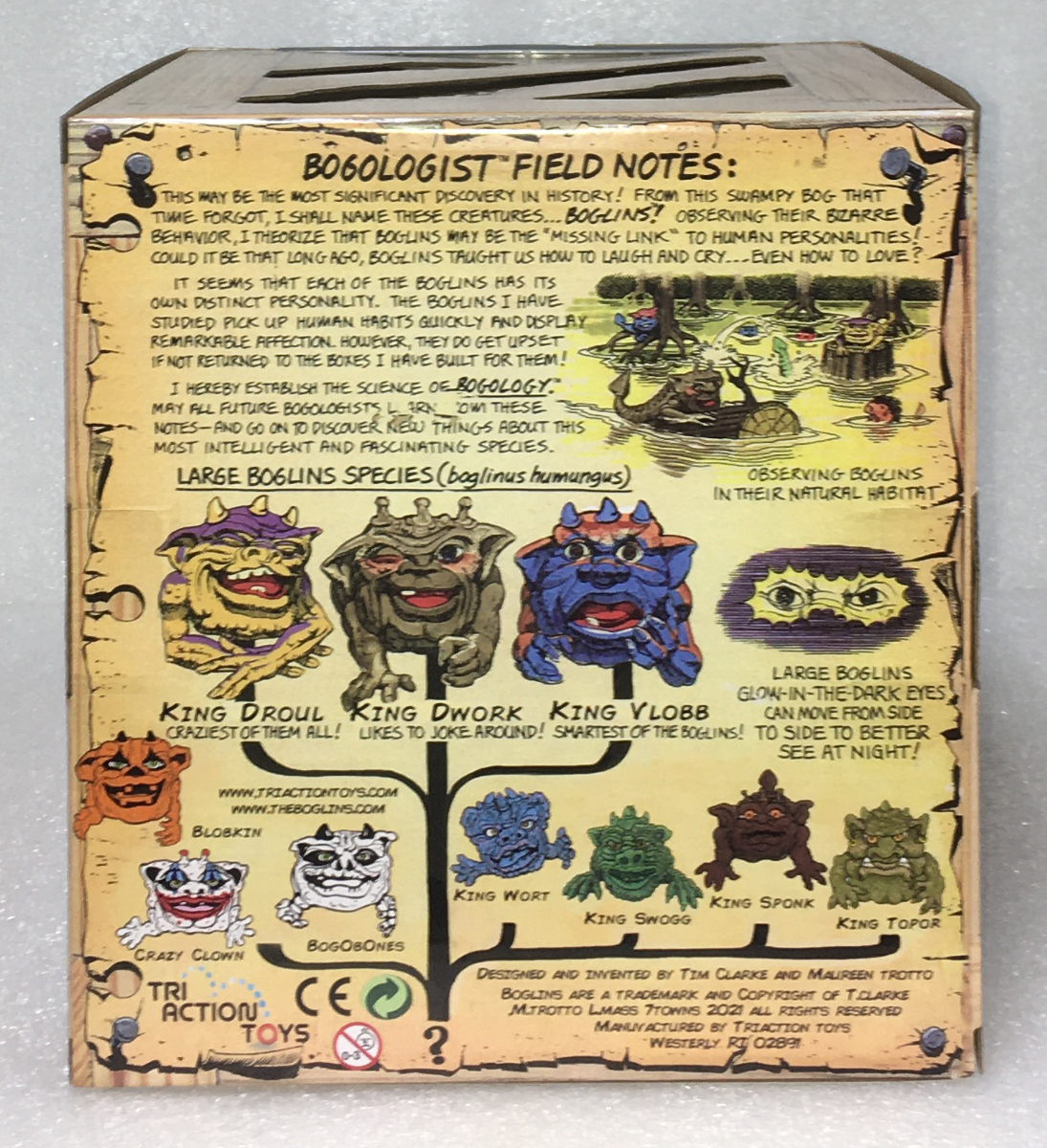 MIB Tri Action Toys First Edition King Dwork Boglins Puppet: Mint