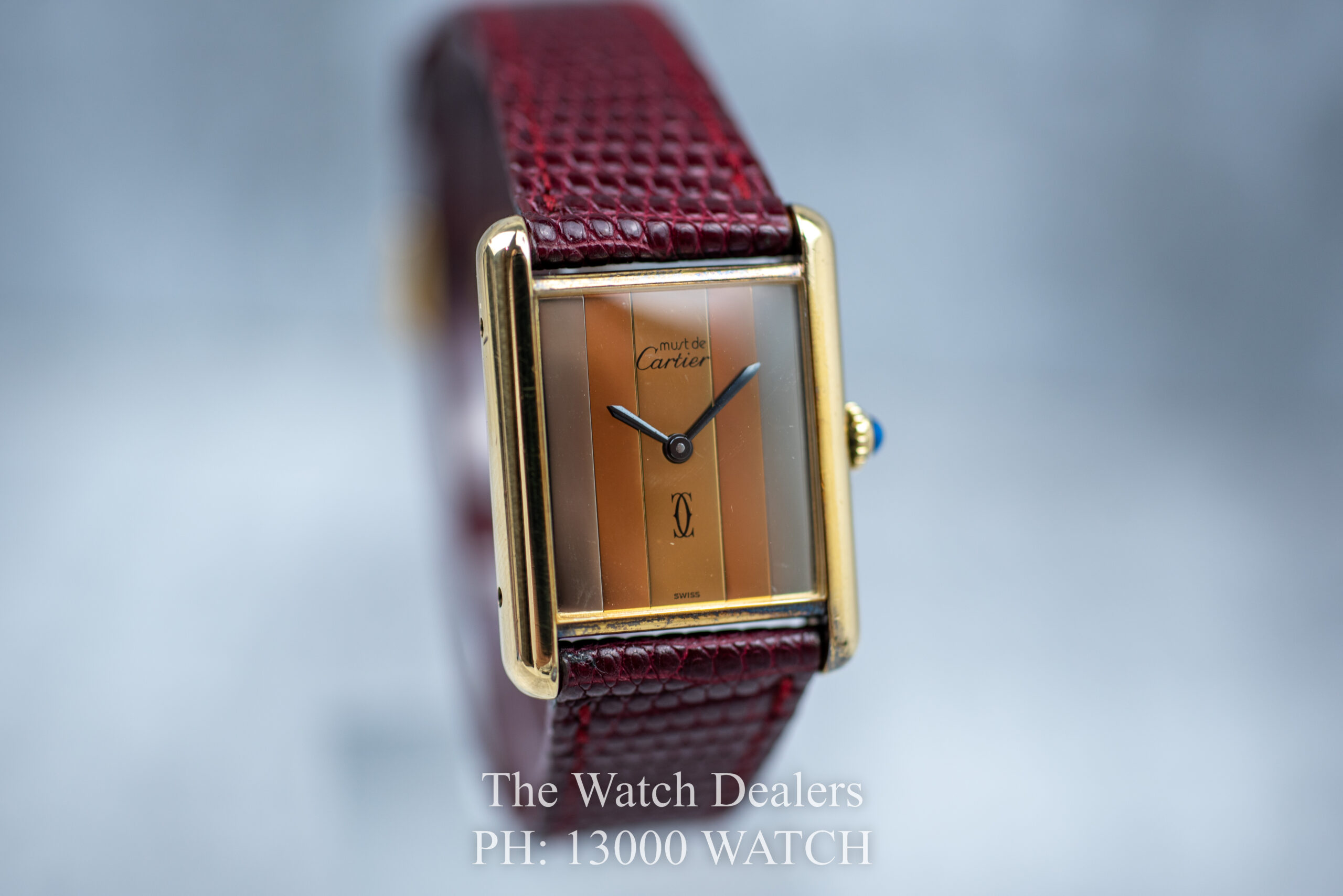 CARTIER Must de Cartier Tank Vermeil (1984) | The Watch Dealers