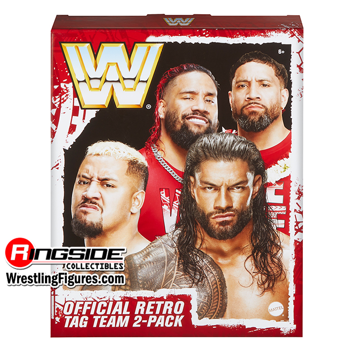 Bloodline WWE Retro 4-Pack Ringside Exclusive (Roman Reigns, Solo