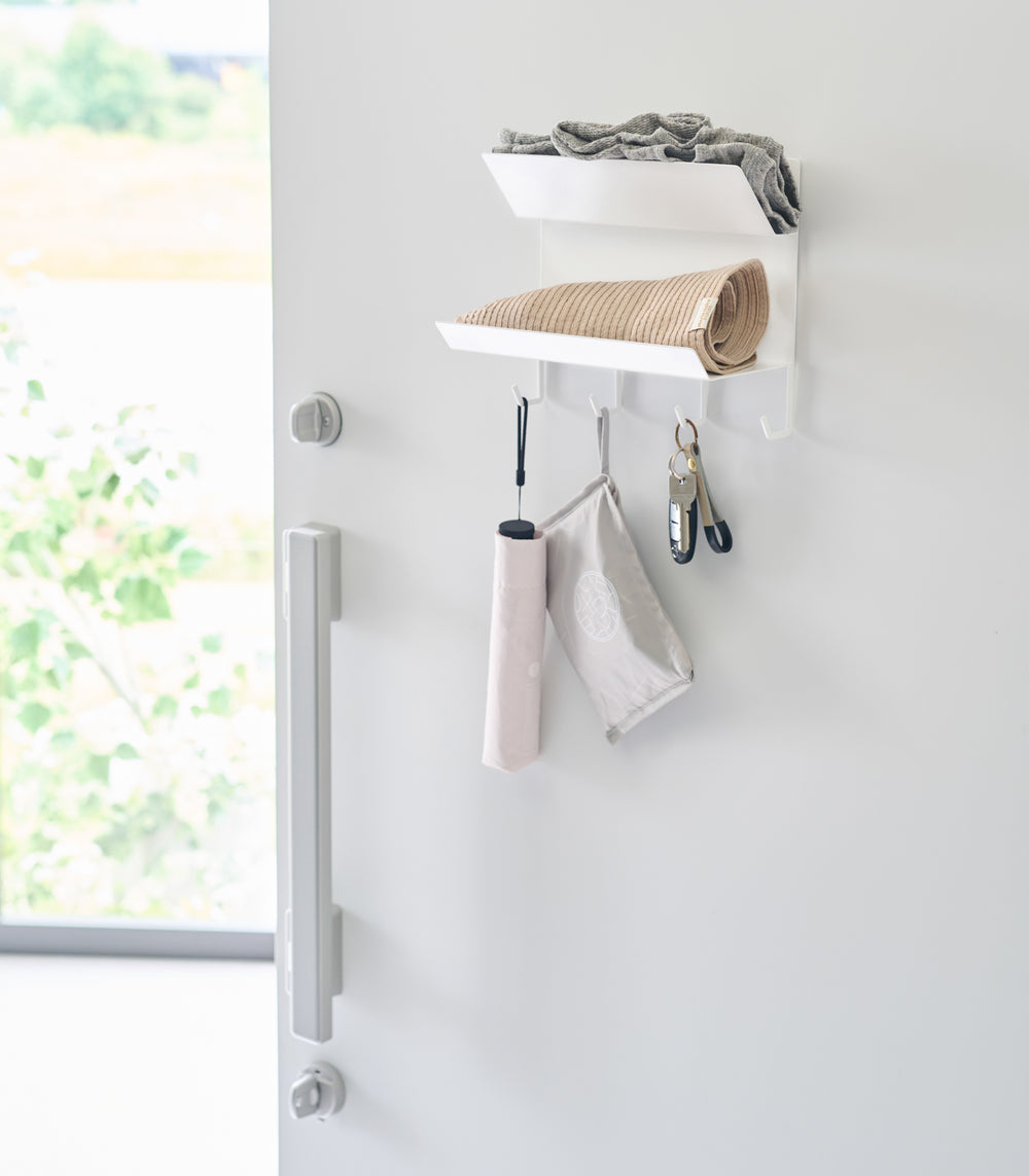 Magnetic Entryway Rack | Yamazaki Home | Get Now