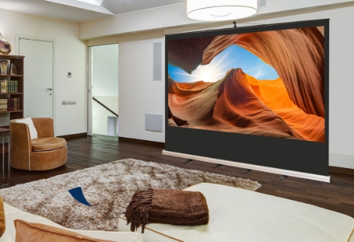 モバイル 自立型 プロジェクター スクリーン ワイド90インチ