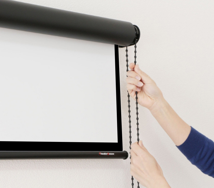 手動吊り下げスクリーン製品一覧 | プロジェクタースクリーン専門店