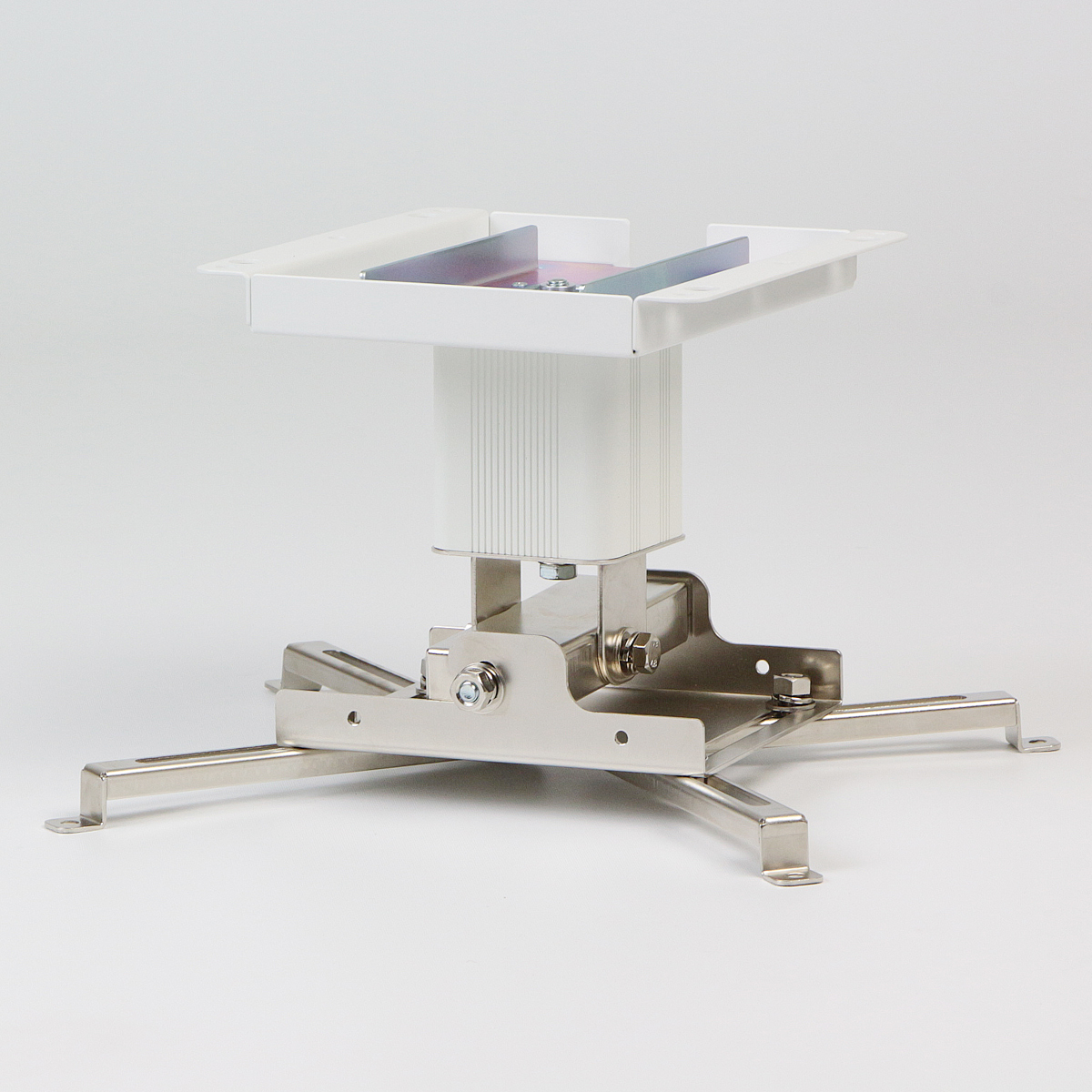 汎用プロジェクター天吊り金具 スパイダー3 ホワイト|KG-SP30W