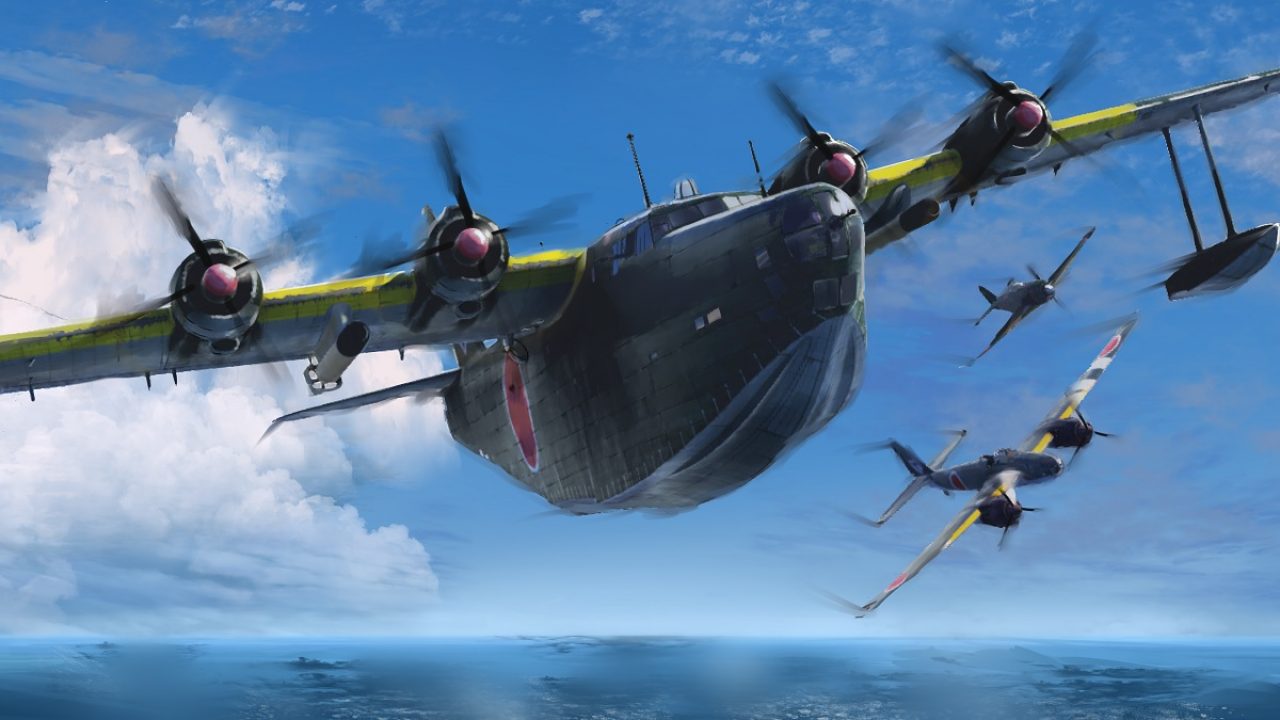 Did you know Japanese Kawanishi H8K flying boats conducted a