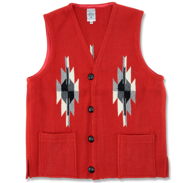 ORTEGA'S】(オルテガ) SQUARE FRONT CHIMAYO VEST / スクウェア