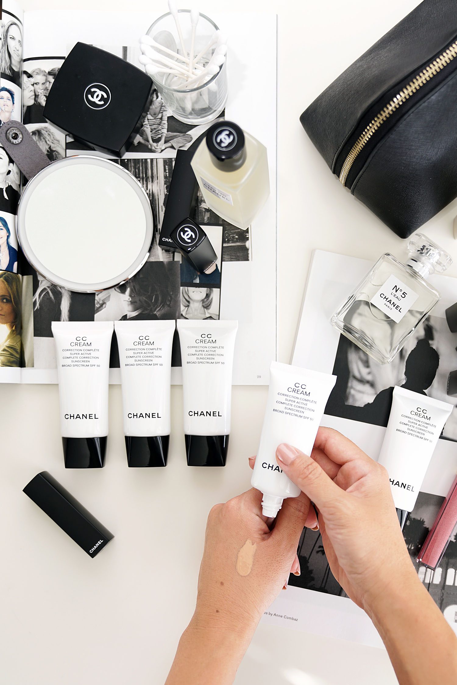 Chanel CC Cream SPF 50 Review + Swatches - The Beauty Look Book