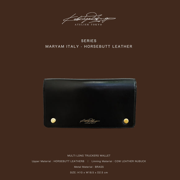 LONG TRUCKERS WALLET (Horsebutt leather) – THE BOOTS SHOP ONLINE