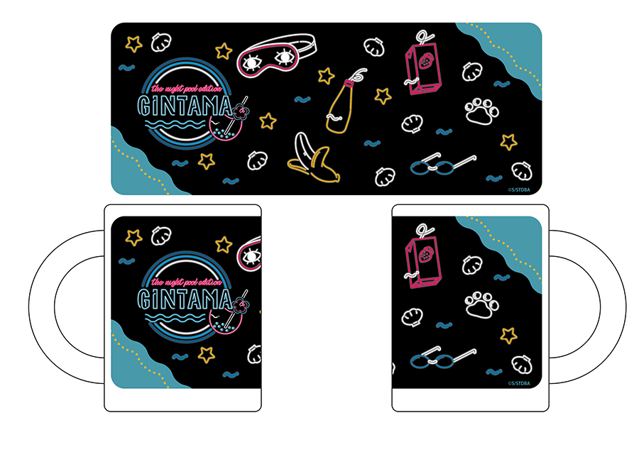 銀魂』ナイトプールを楽しむ万事屋&真選組の描き下ろし公開！期間限定