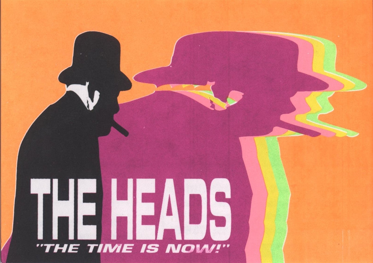 Man's Ruin Records The Heads Postcard Artwork By Frank Kozik – The