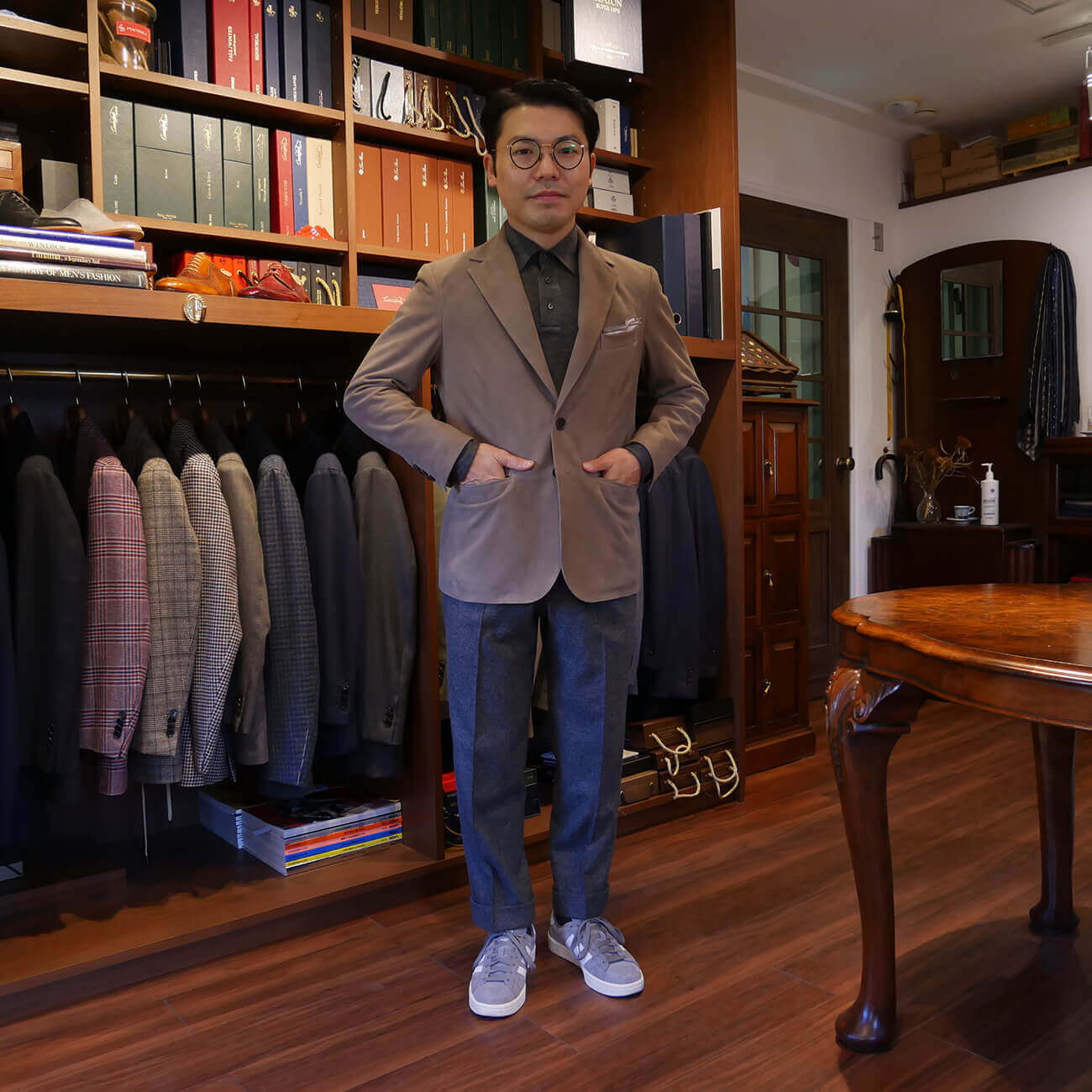 ビスポーク オーダー レザージャケット 東京・銀座 The Dressing Lab.