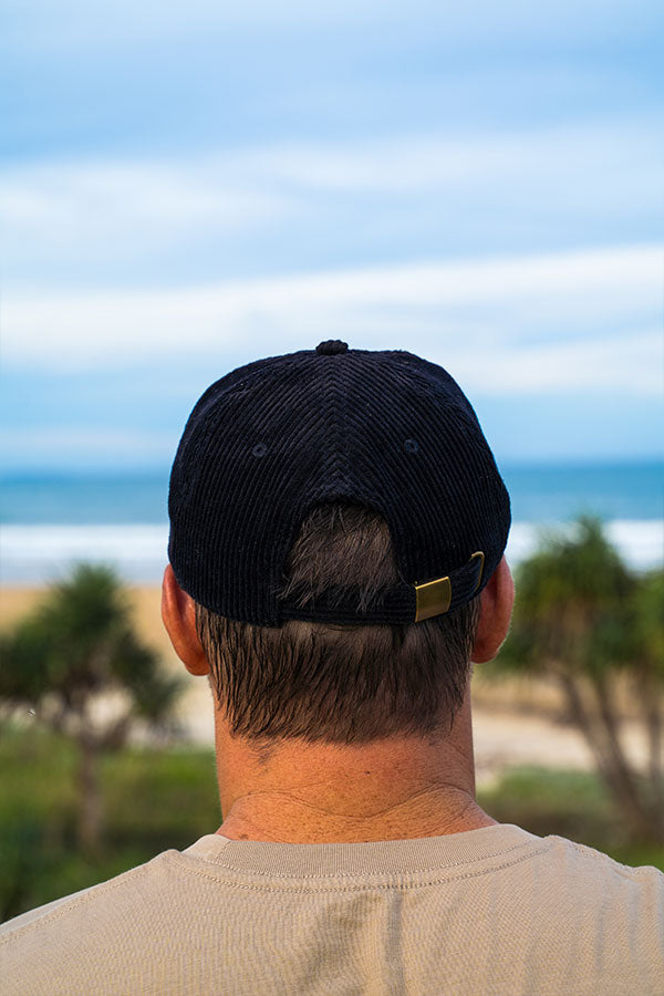 Happy Days Corduroy Cap - Black – The Explore Life