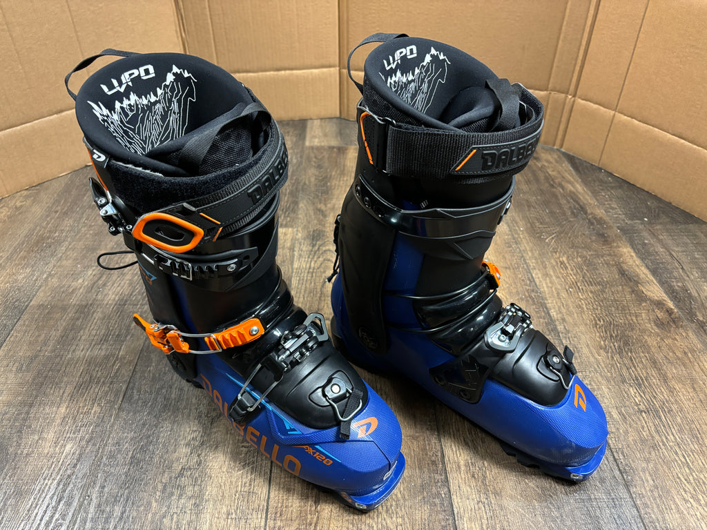 Dalbello Lupo AX 120 AT tech ski boots mondo 29 29.5 men 11 11.5