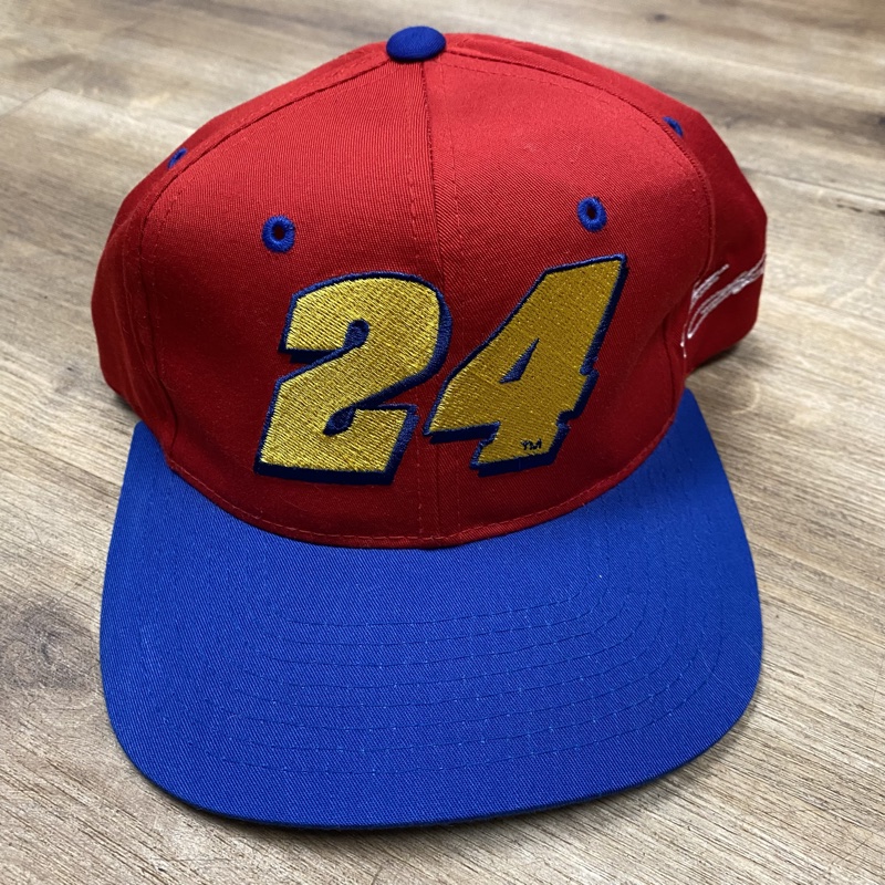 JEFF GORDON VINTAGE 90s CHASE AUTHENTIC NASCAR RACING SNAPBACK HAT