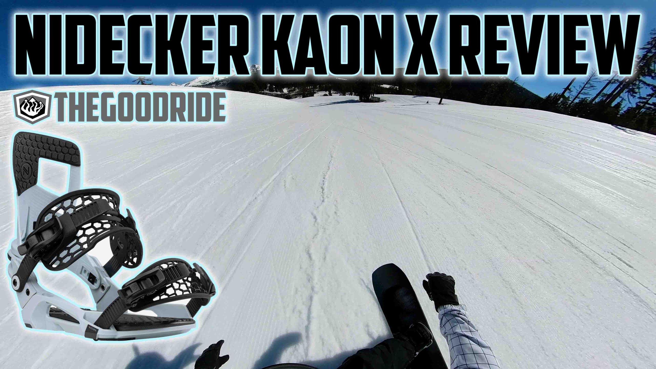 Nidecker Kaon X 2023-2026 Snowboard Binding Review