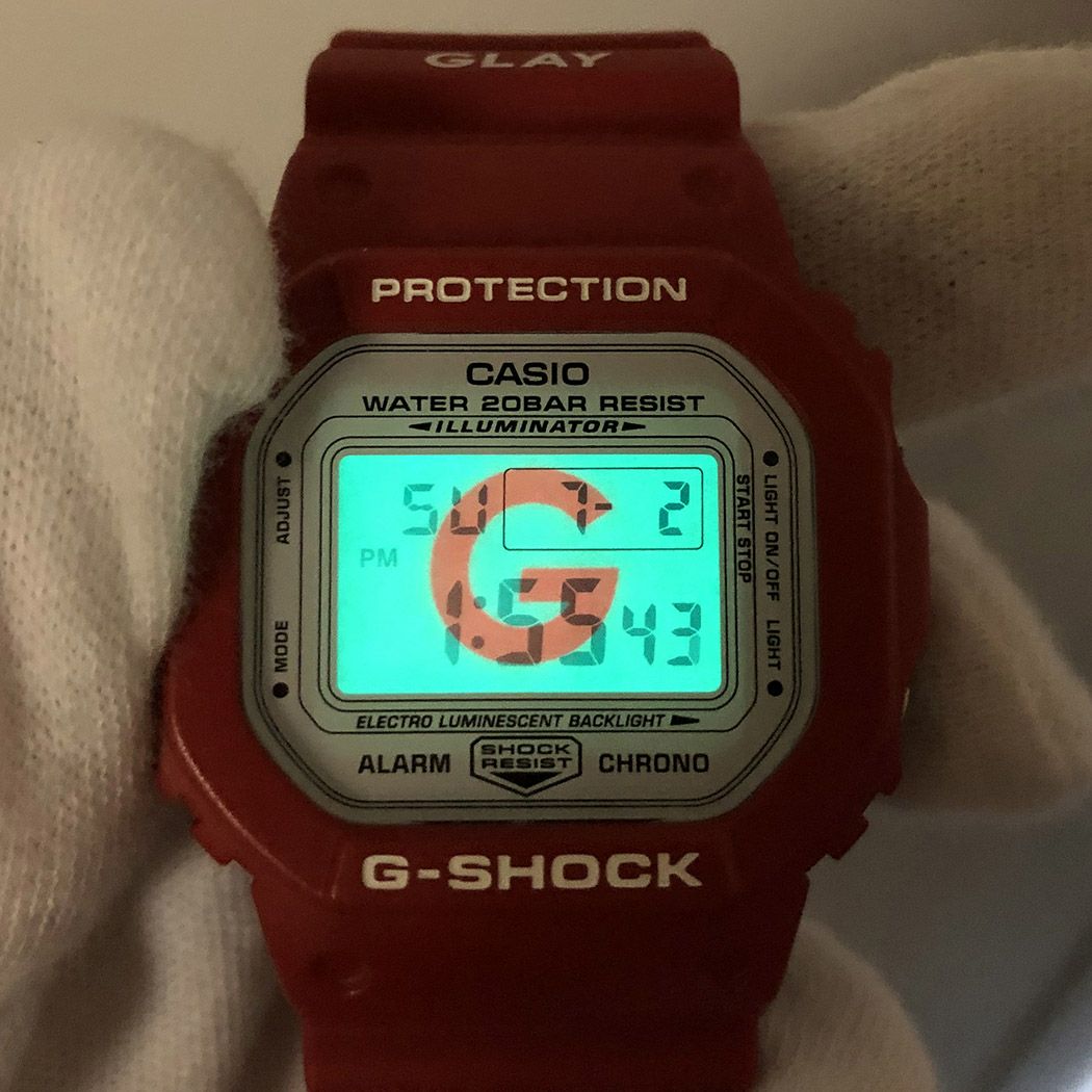 カシオ GLAY 25th Anniversary LIMITED G-SHOCK ”DEMOCRACY” DW-5600VT