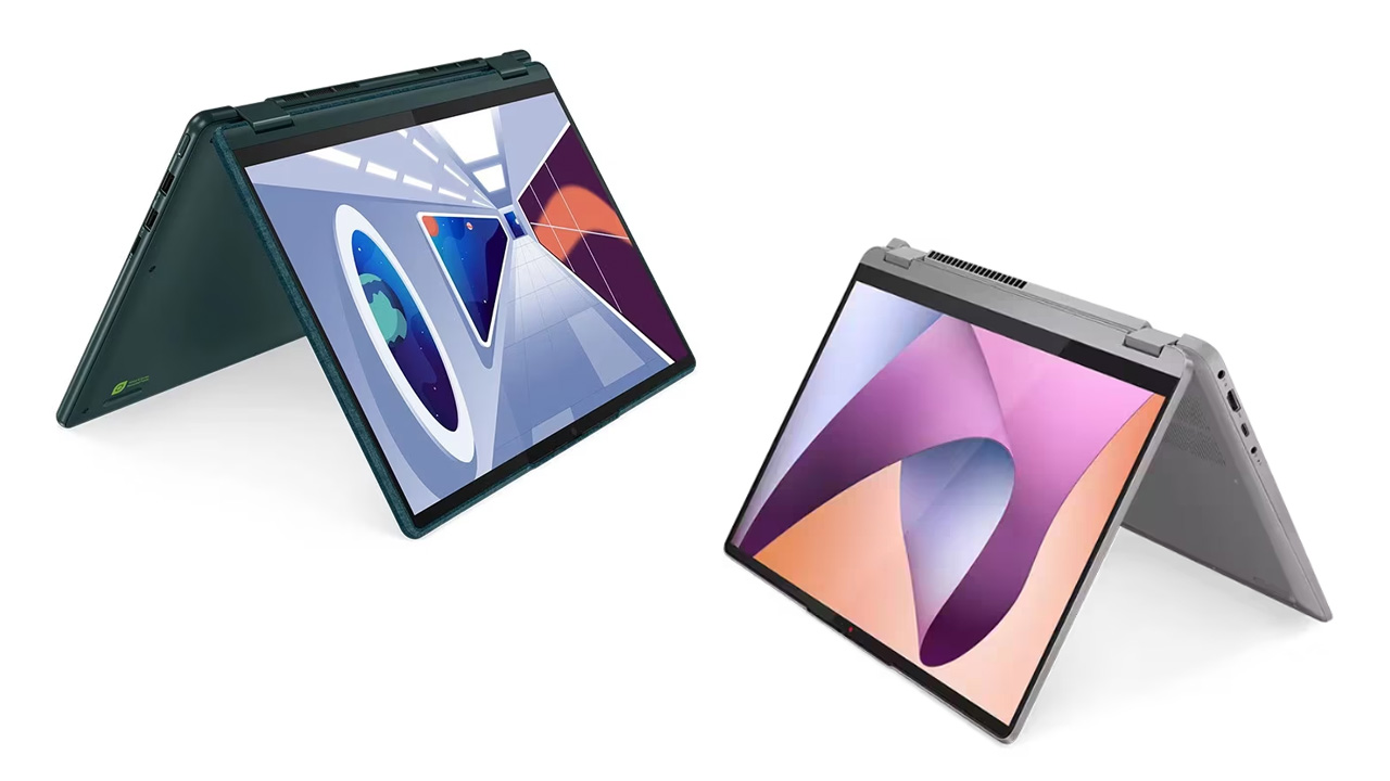 レノボ Ryzen 7000シリーズの新CPUを搭載した2 in 1 PC を2機種発売