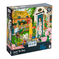 Just Kidding BIG 500 Piece Puzzle by House of Puzzles – The House