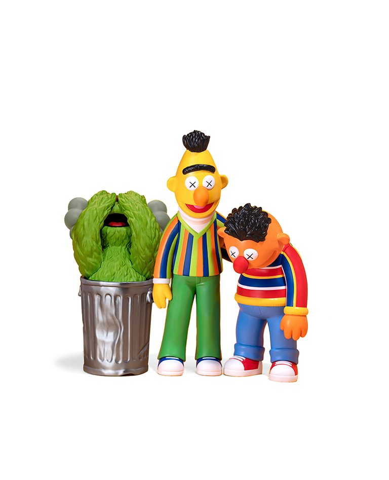 KAWS x セサミストリート オスカー・ザ・グラウチ フィギュア - KAWS