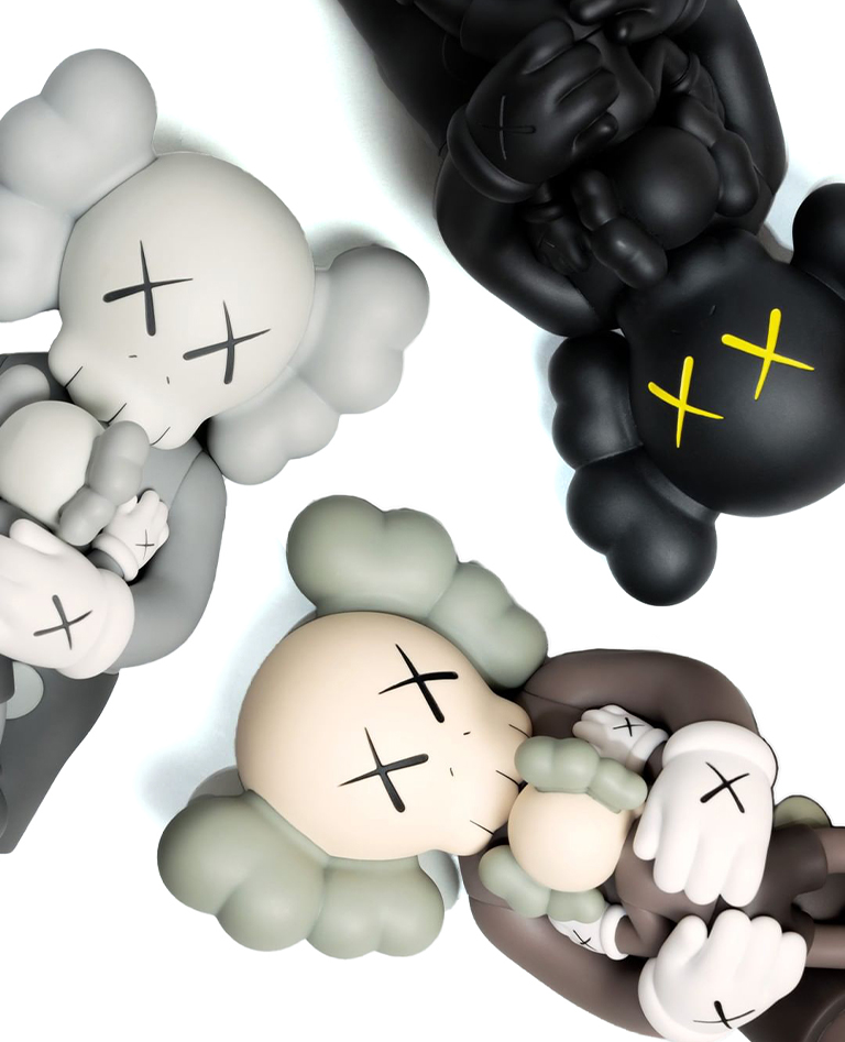 Kaws:Holidy シンガポールドール ブラウン - KAWS | THÉM