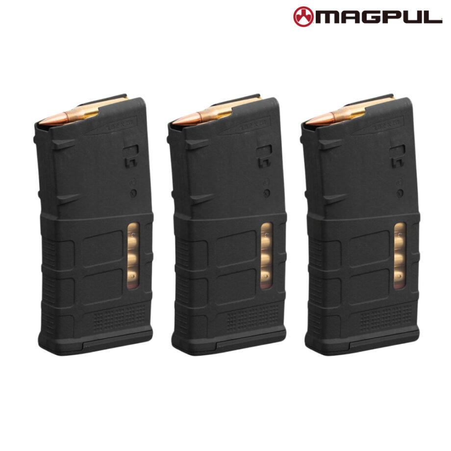 Magpul PMAG GEN M3 AR-10 .308/7.62x51 20 Round Window Magazine (3