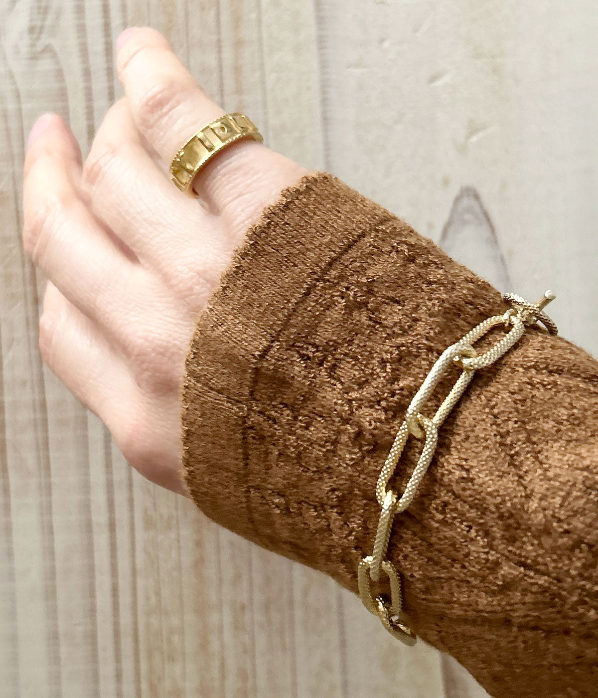 R.ALAGAN/ENGRAVED RING