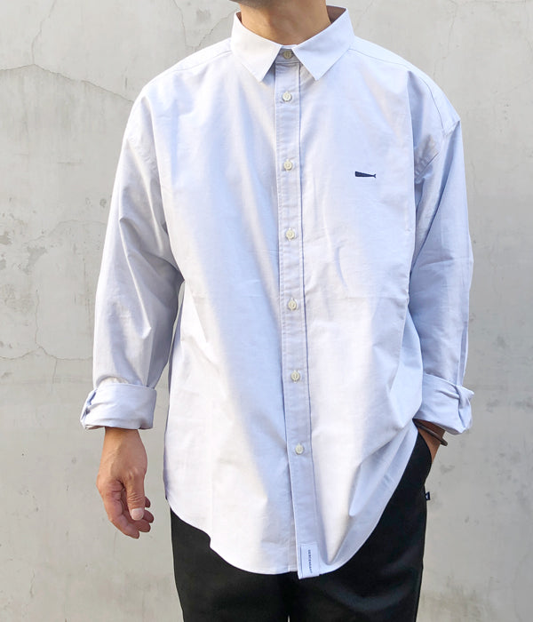 DESCENDANT/KENNEDY'S OXFORD LS SHIRT (GRAY)