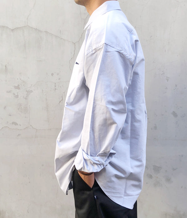 DESCENDANT/KENNEDY'S OXFORD LS SHIRT (GRAY)