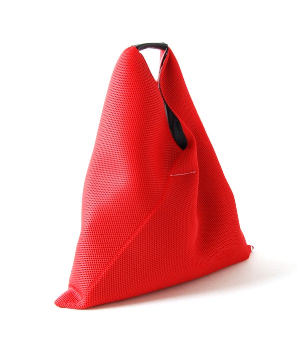 MM6 MAISON MARGIELA/MESH JAPANESE TOTE BAG(RED)(4)