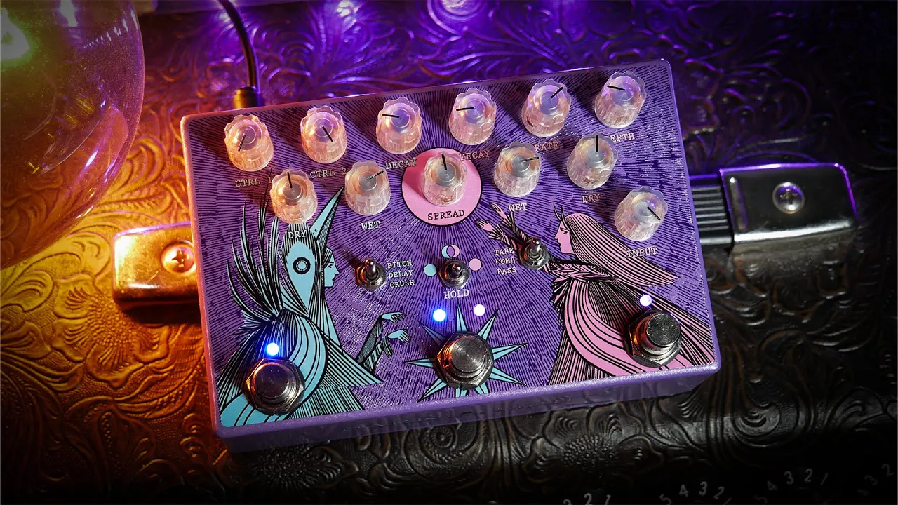 Old Blood Noise Endeavors Dark Light Blueberry Dusk | The Pedal Zone