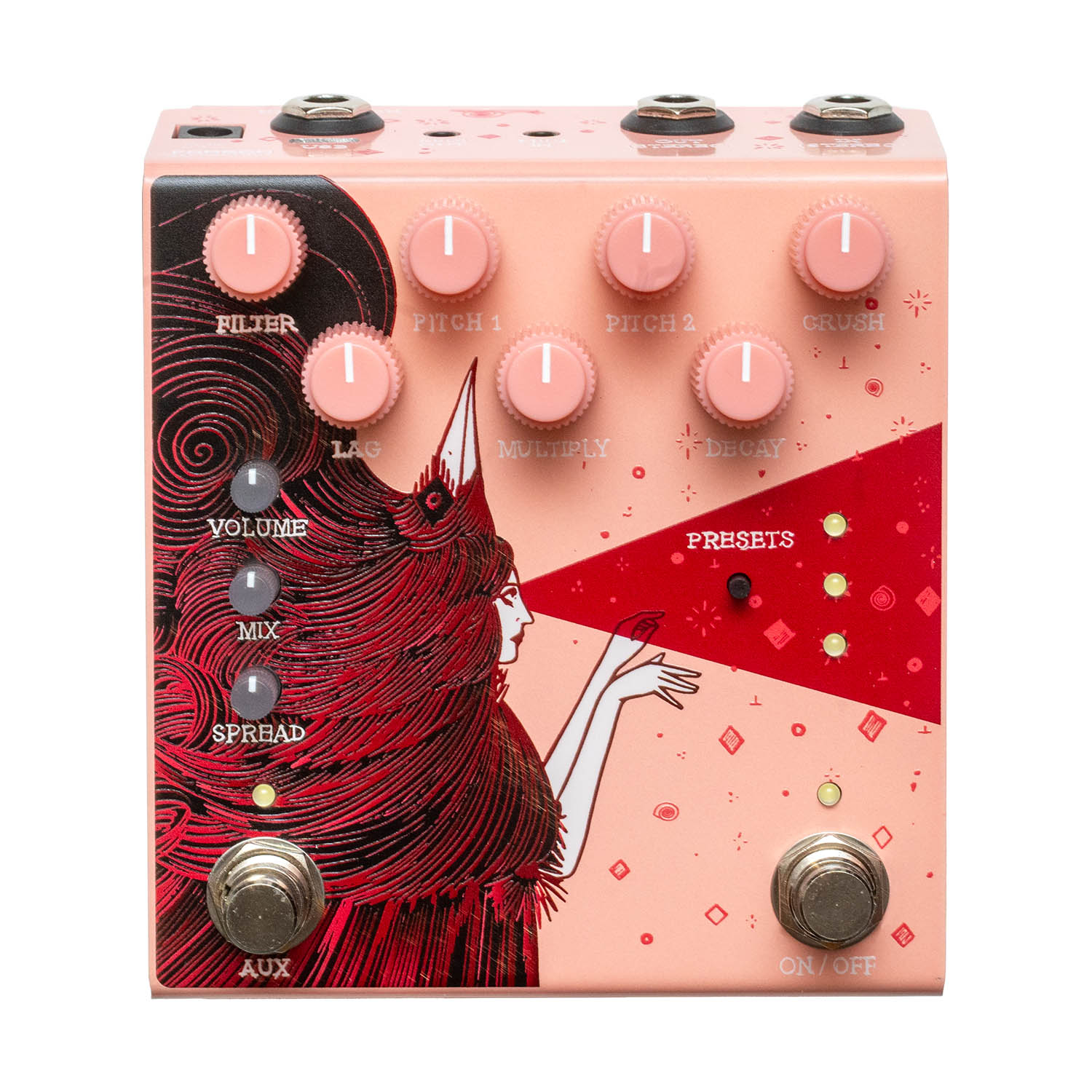 Old Blood Noise Endeavors Dark Star Stereo Pink | The Pedal Zone