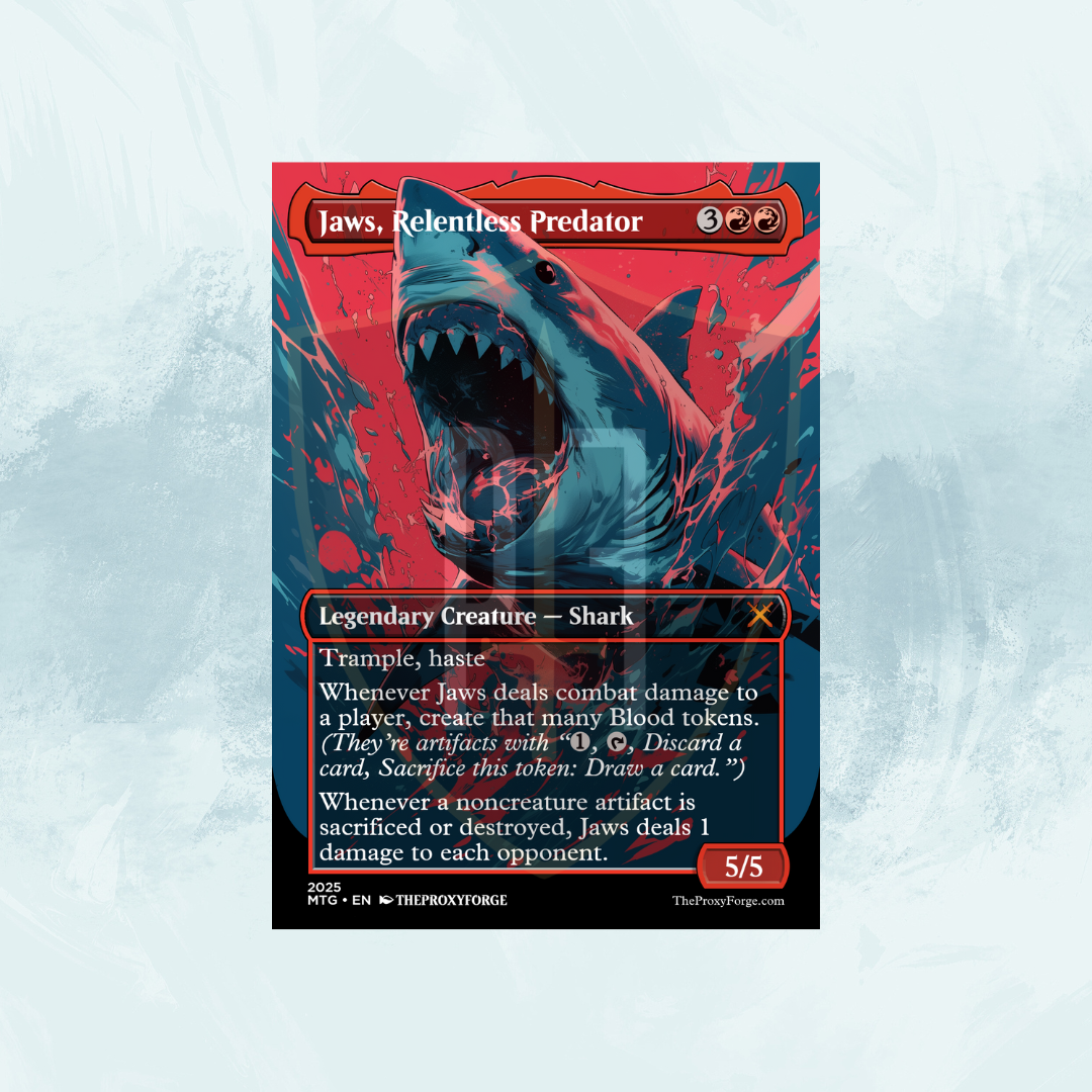Jaws, Relentless Predator MTG Proxy