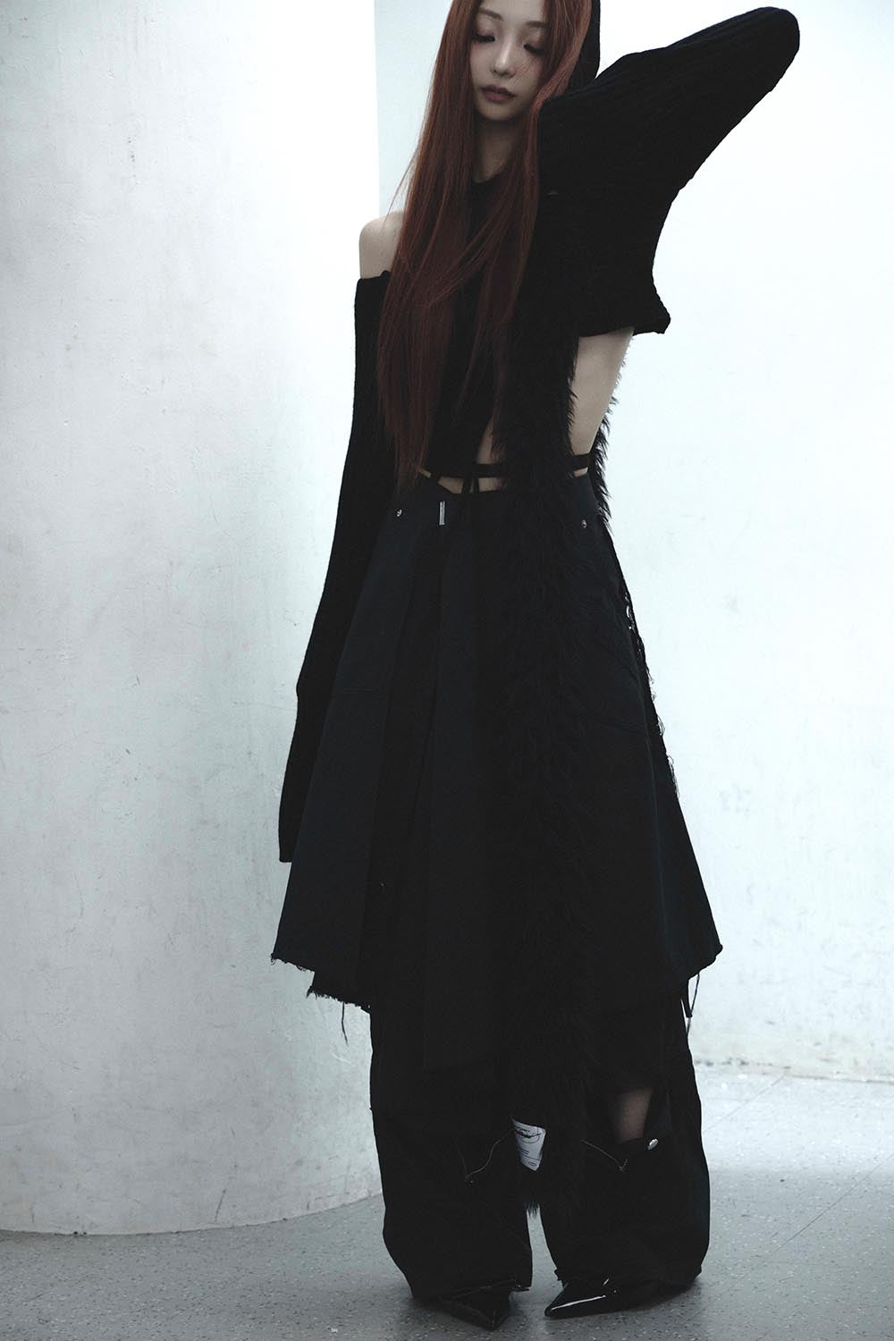 THEREDTHREAD / ザレッドスレッド】S double knee pants heart