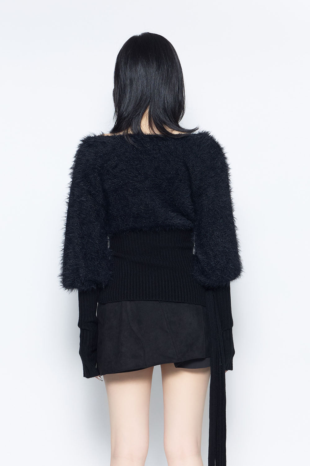 THEREDTHREAD / ザレッドスレッド】S contrast zip knit