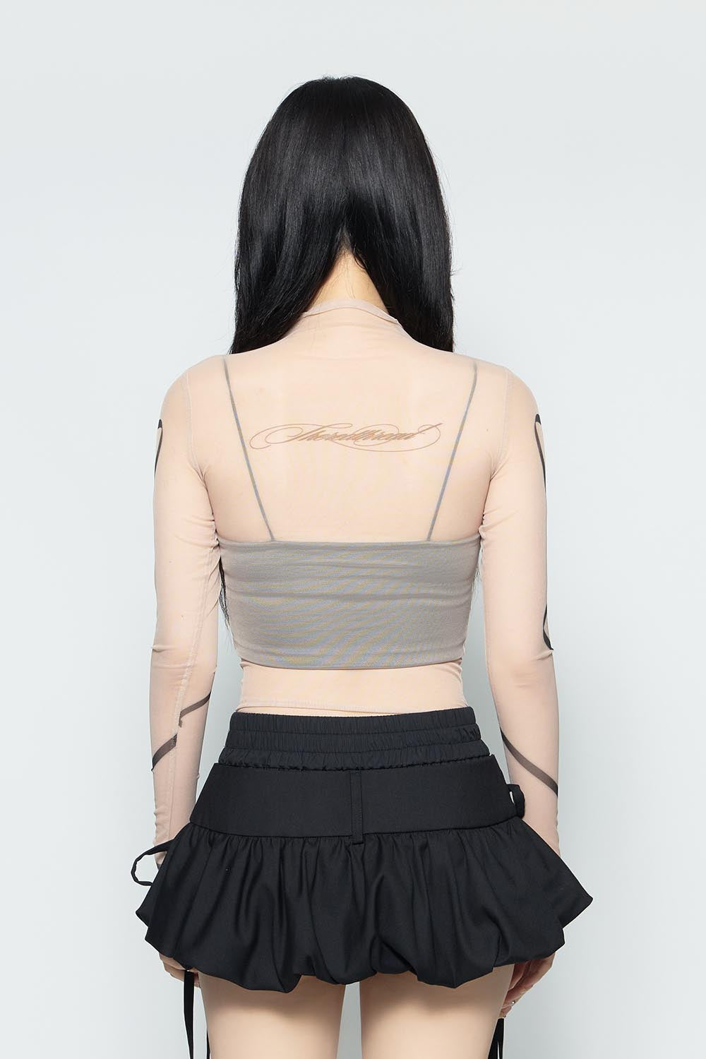 THEREDTHREAD / ザレッドスレッド】S ribbon tops tattoo