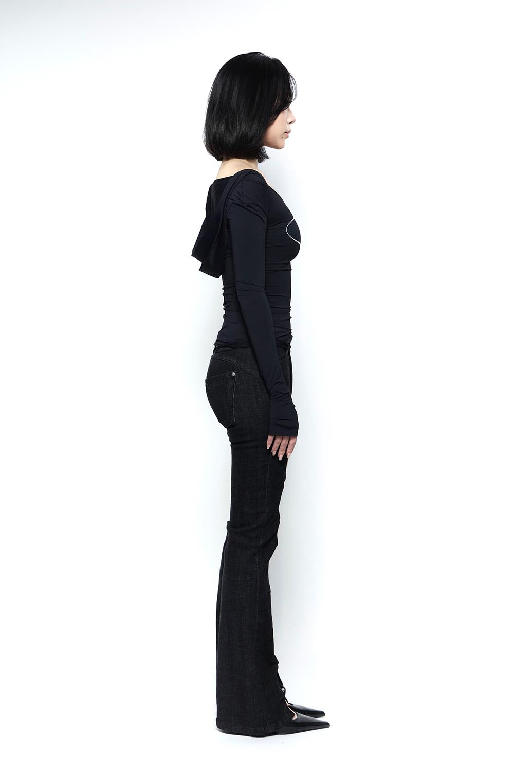 THEREDTHREAD / ザレッドスレッド】S cutting denim 1