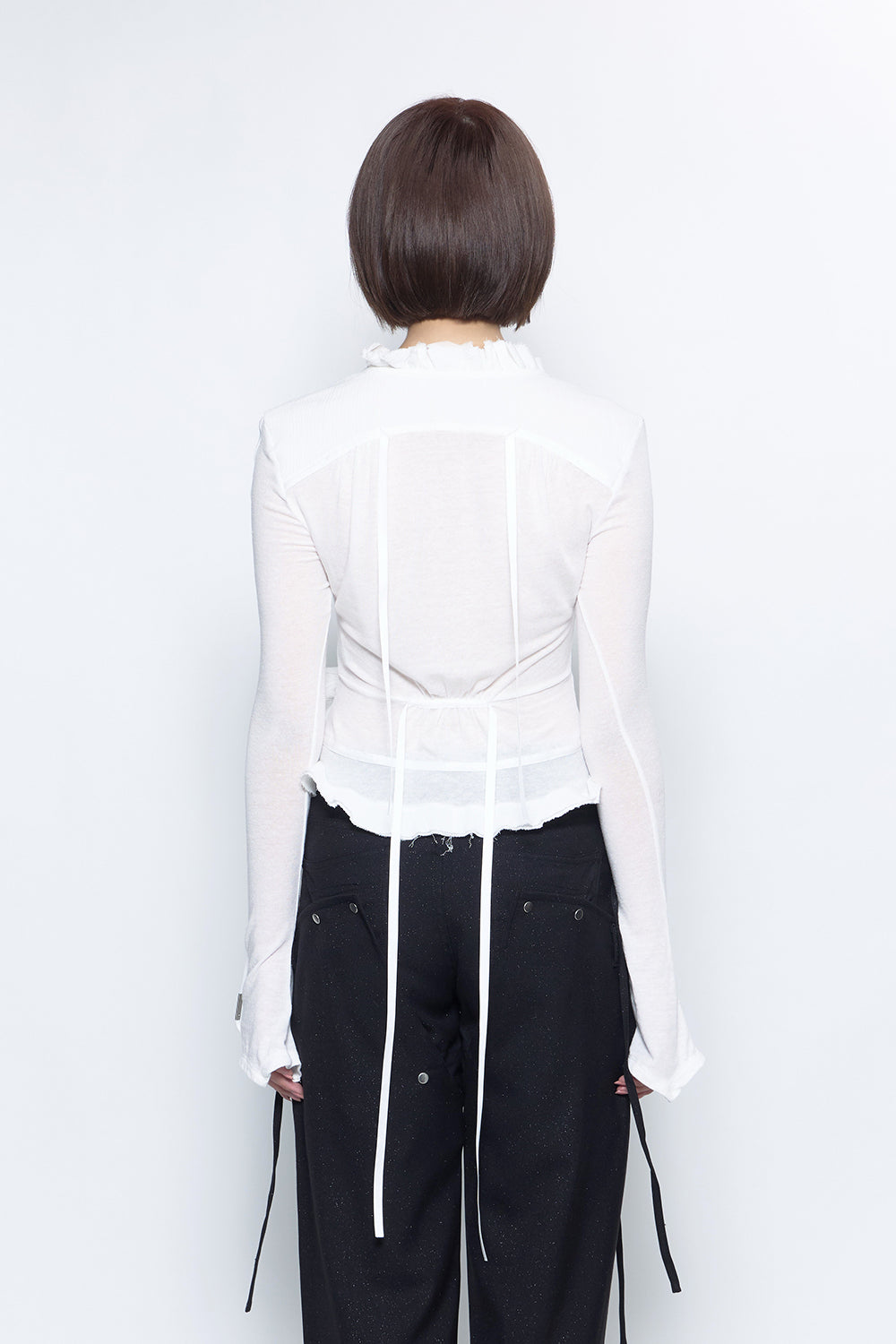 THEREDTHREAD / ザレッドスレッド】S trailing rose tops